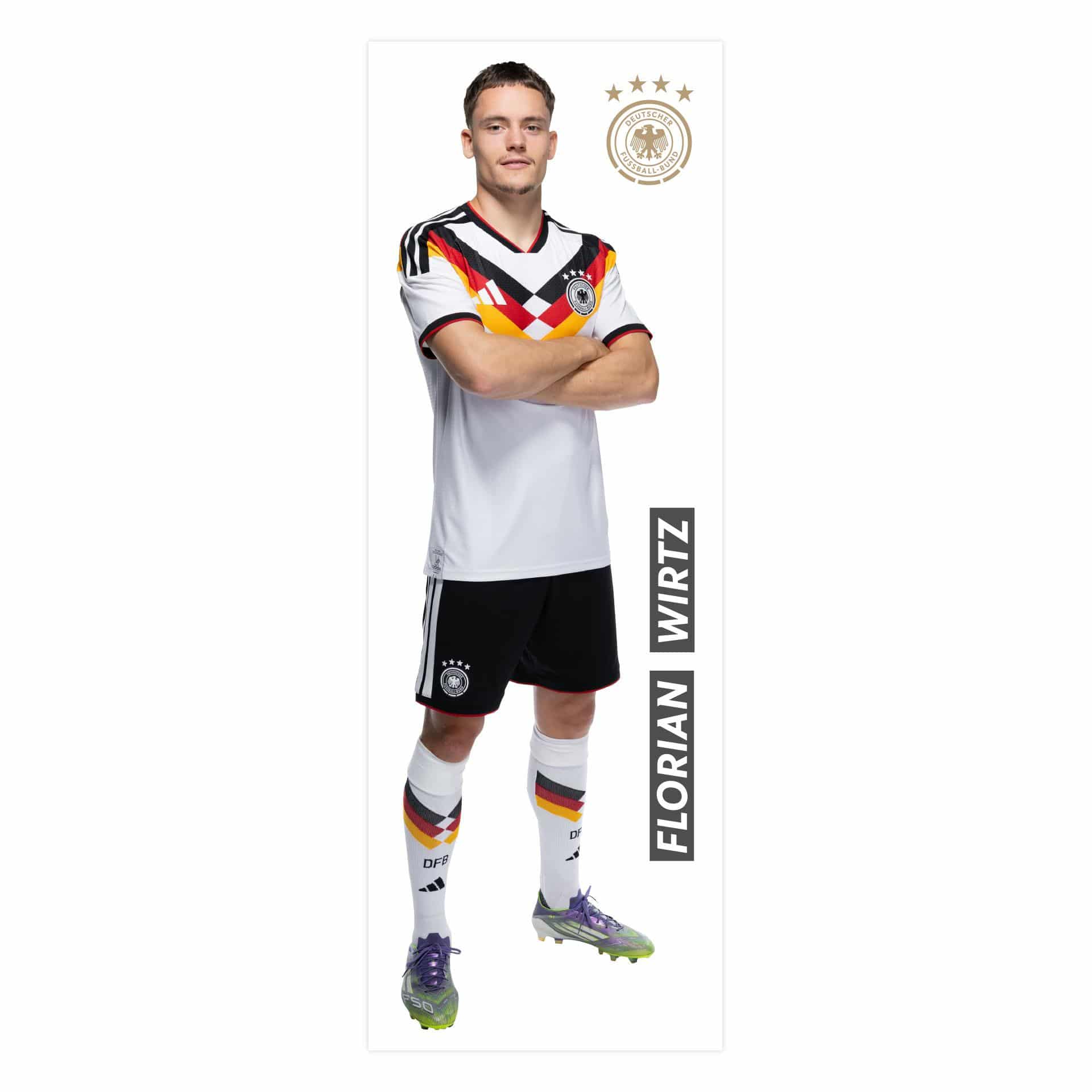 DFB Sticker WM 2026, Wandtattoo Florian Wirtz