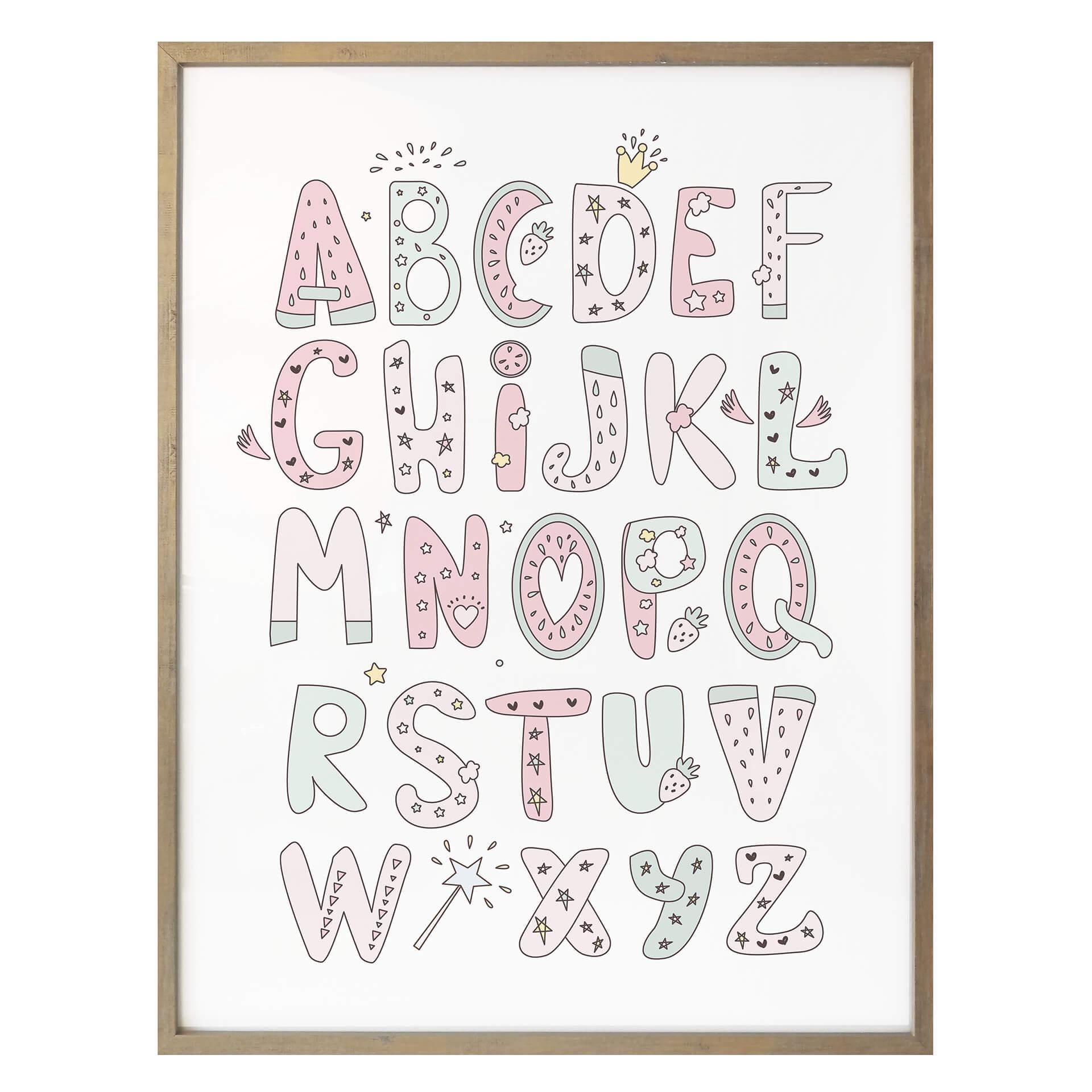 Poster Kvilis - Alfabetet