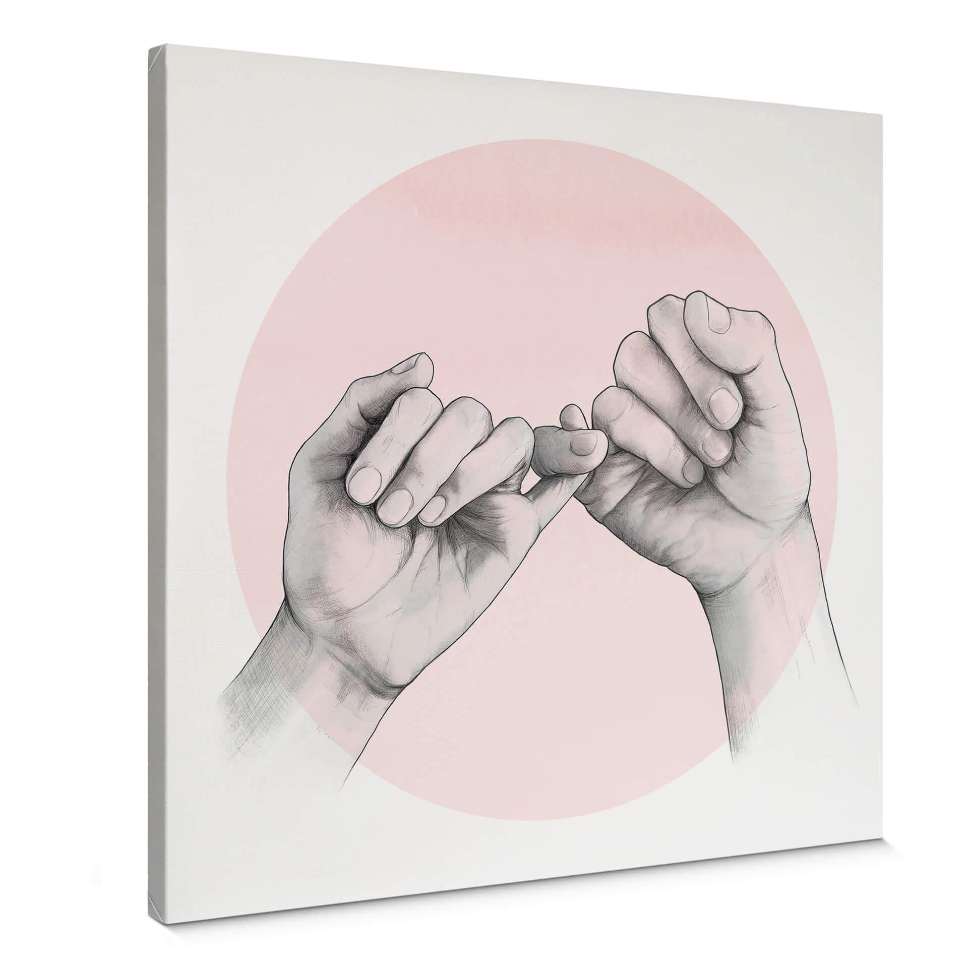 Canvastavla Graves - Pinky svär