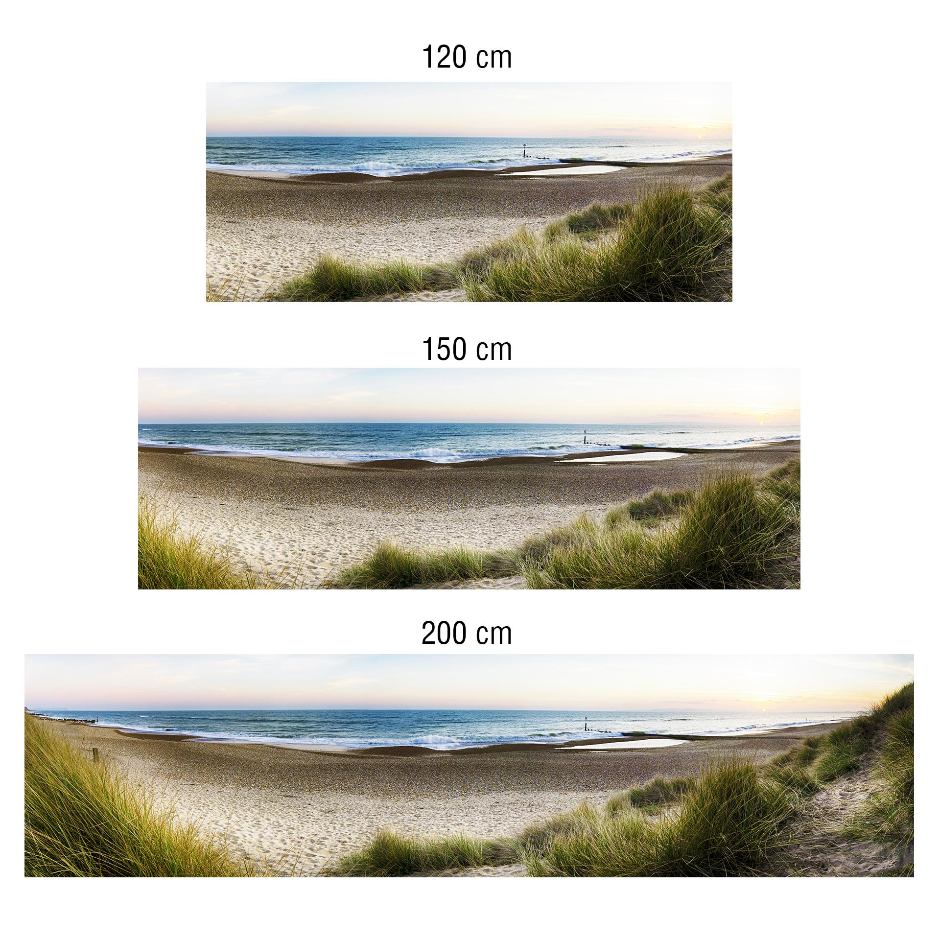 Keukenachterwand Dibond - Strandpanorama