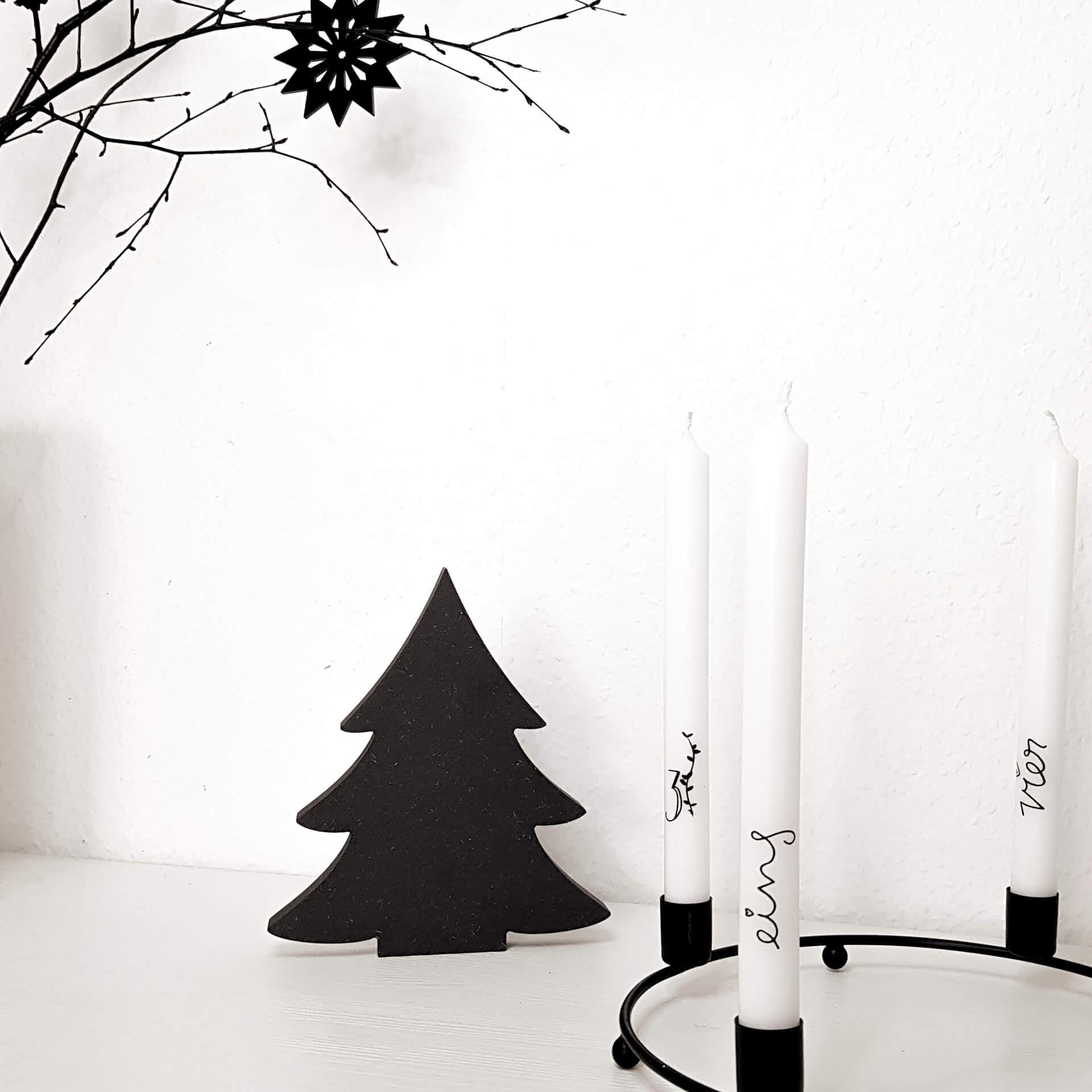 Décoration de bois MDF - Sapin