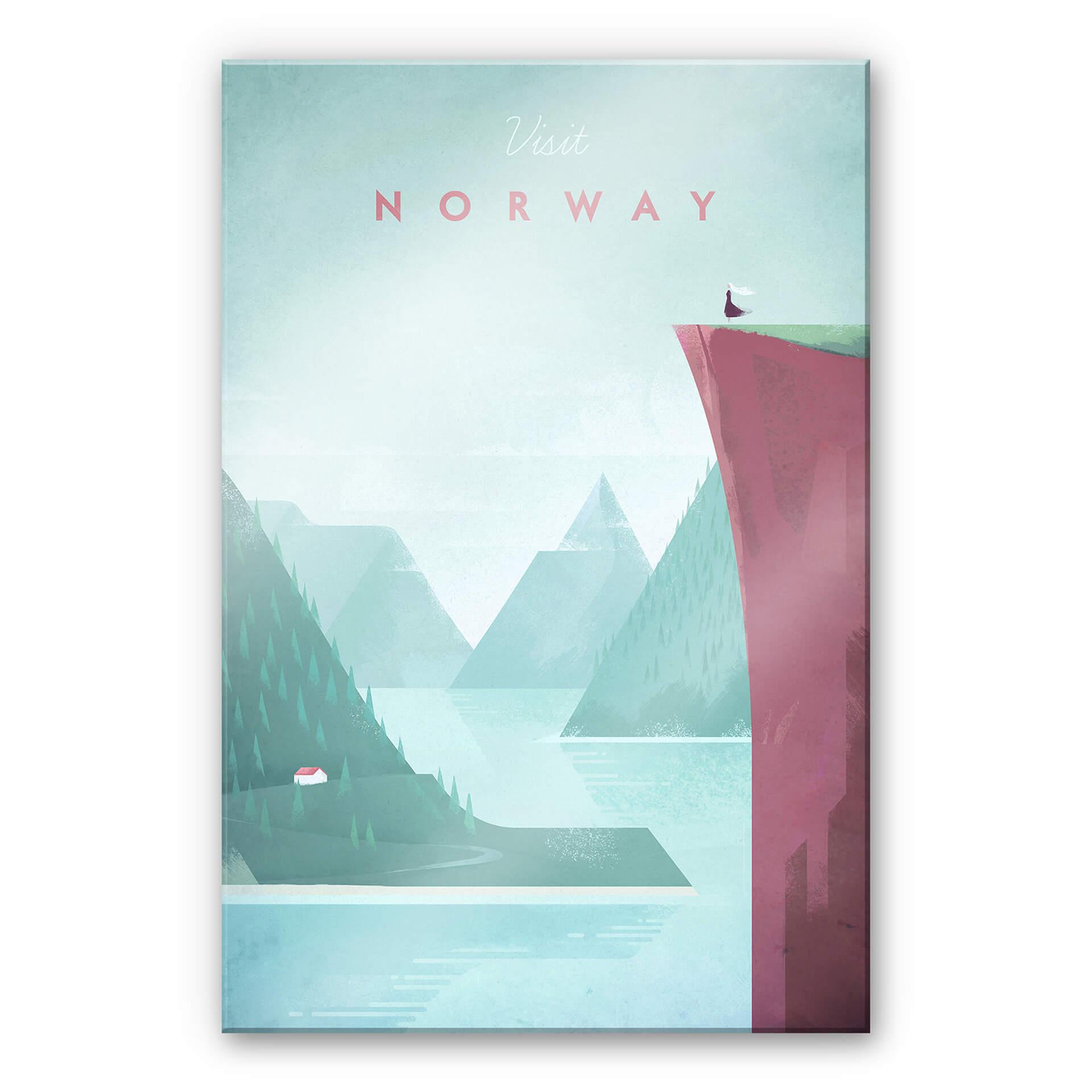 Akrylbillede Rivers - Norge