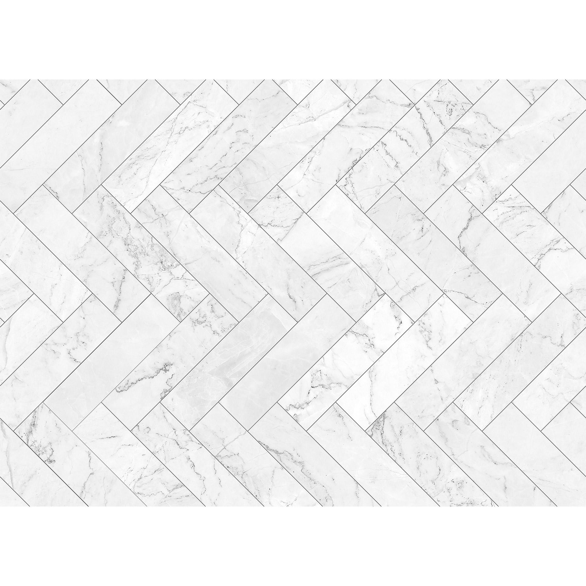 Livingwalls Fotobehang Designwalls Marble Tiles