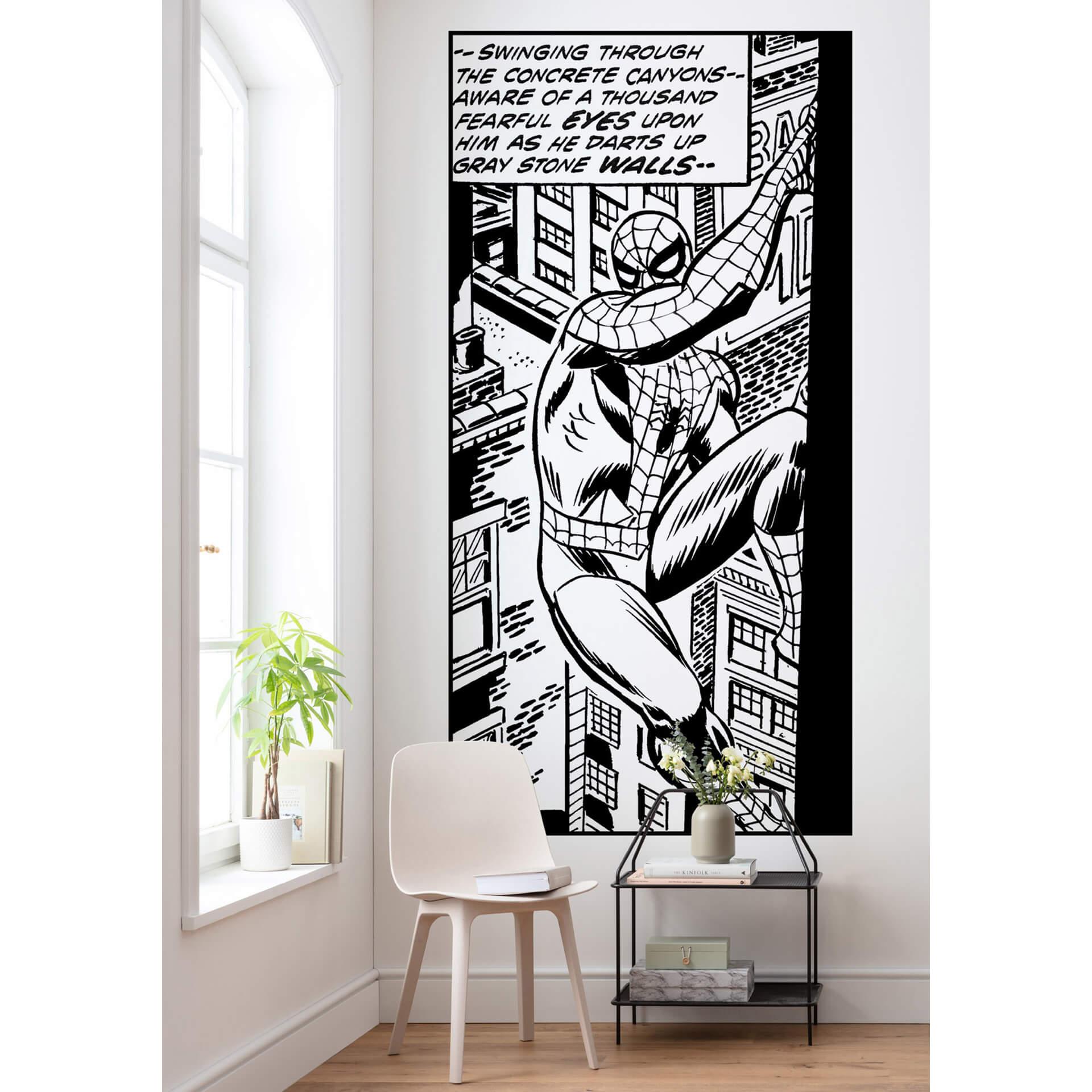 Non-woven tapet - Spider-Man Classic Climb - 100 x 200 cm