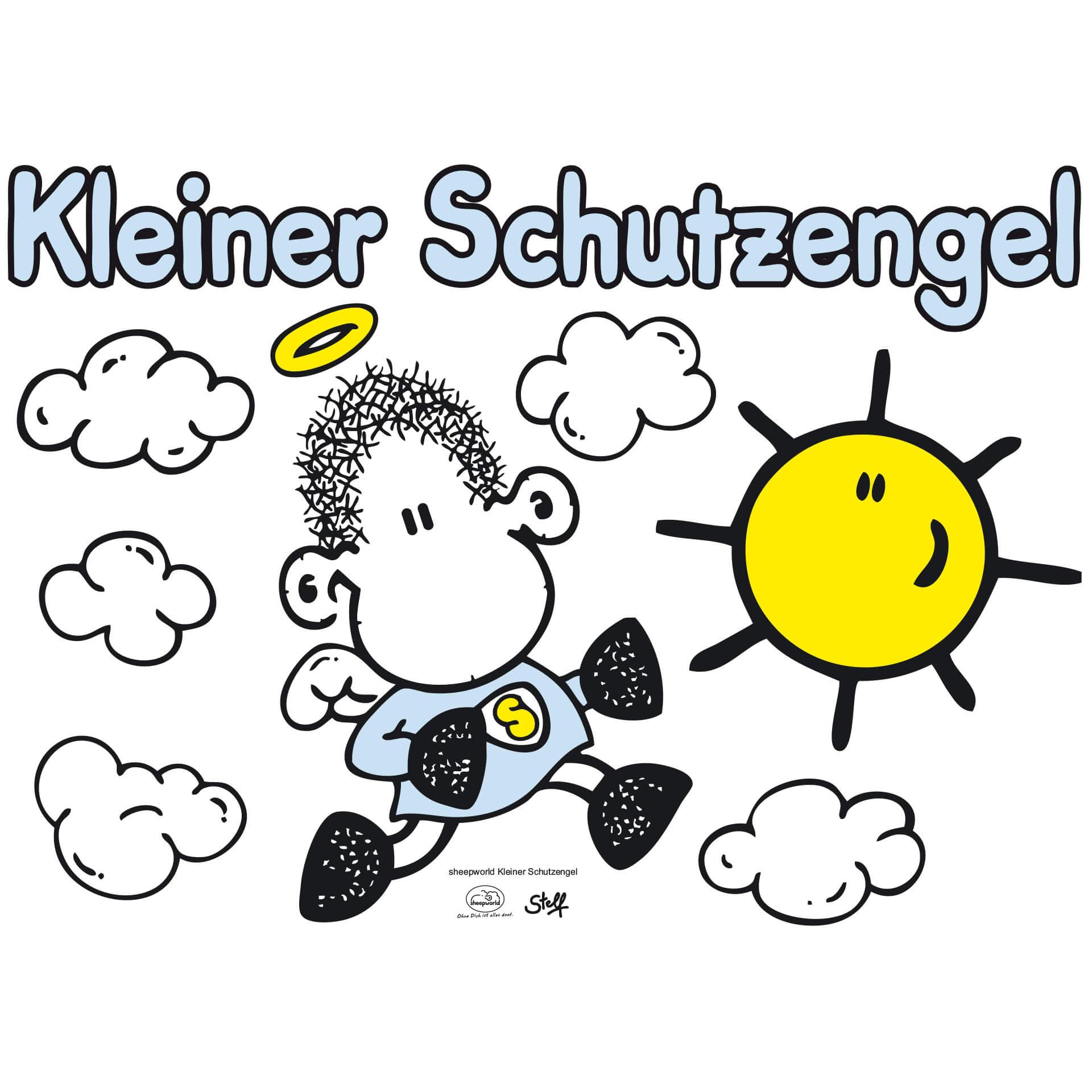 Wandtattoo sheepworld Kleiner Schutzengel