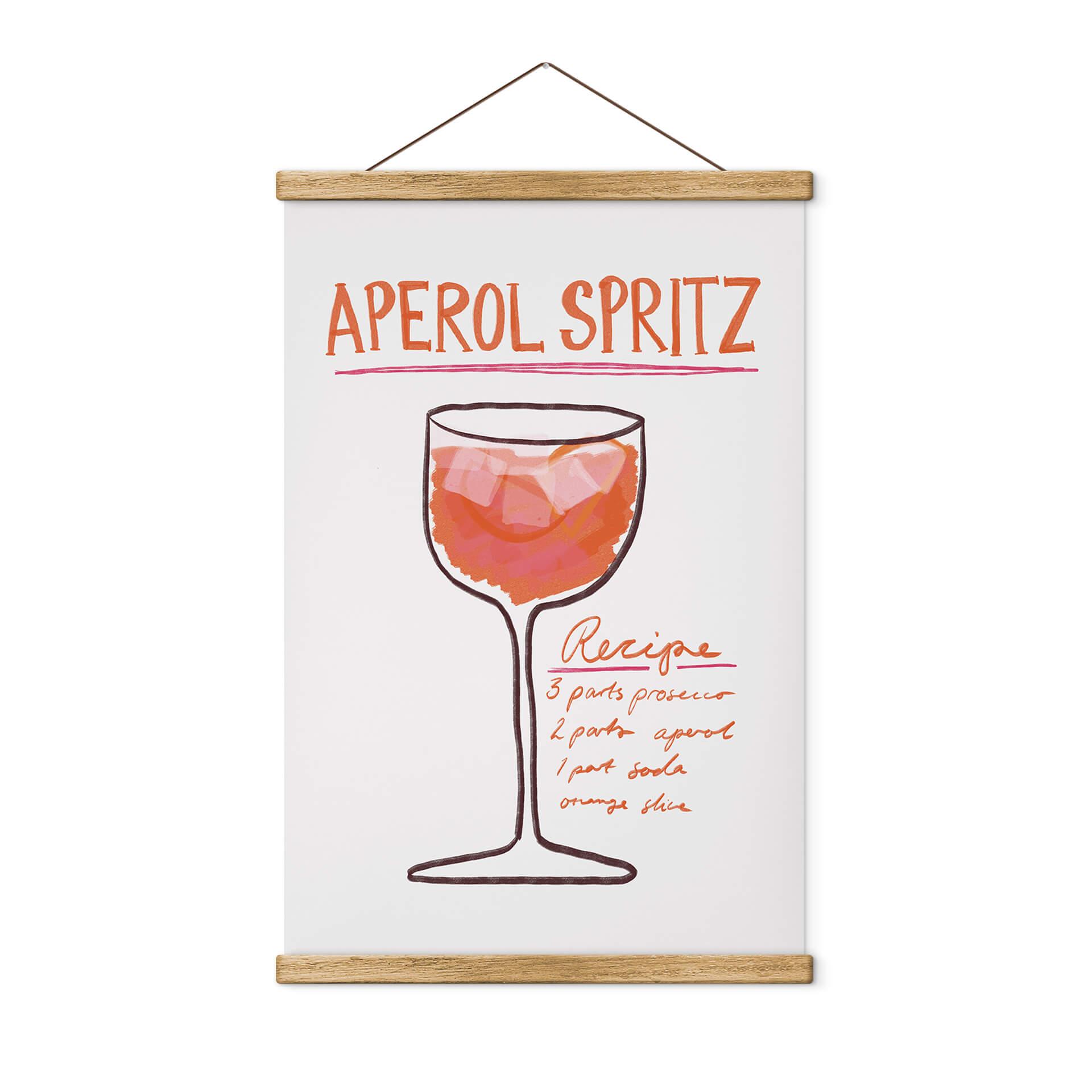 Tekstil plakat til køkkenet - Fritsch - Aperol Spritz