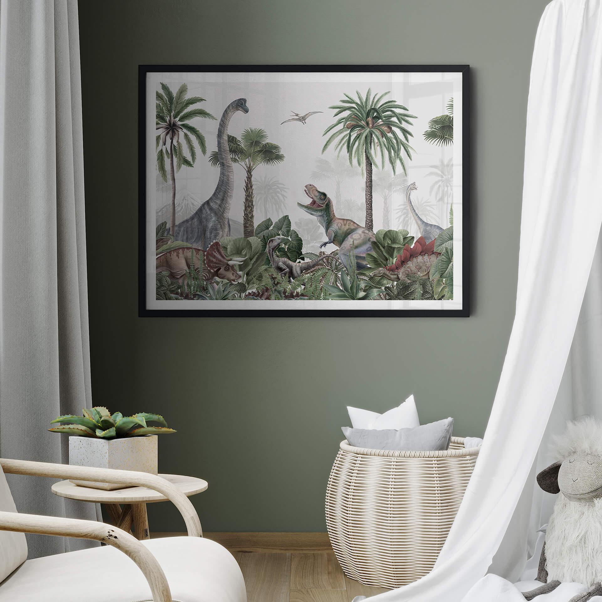 Poster Kikki Belle - Abenteuer der Dinos