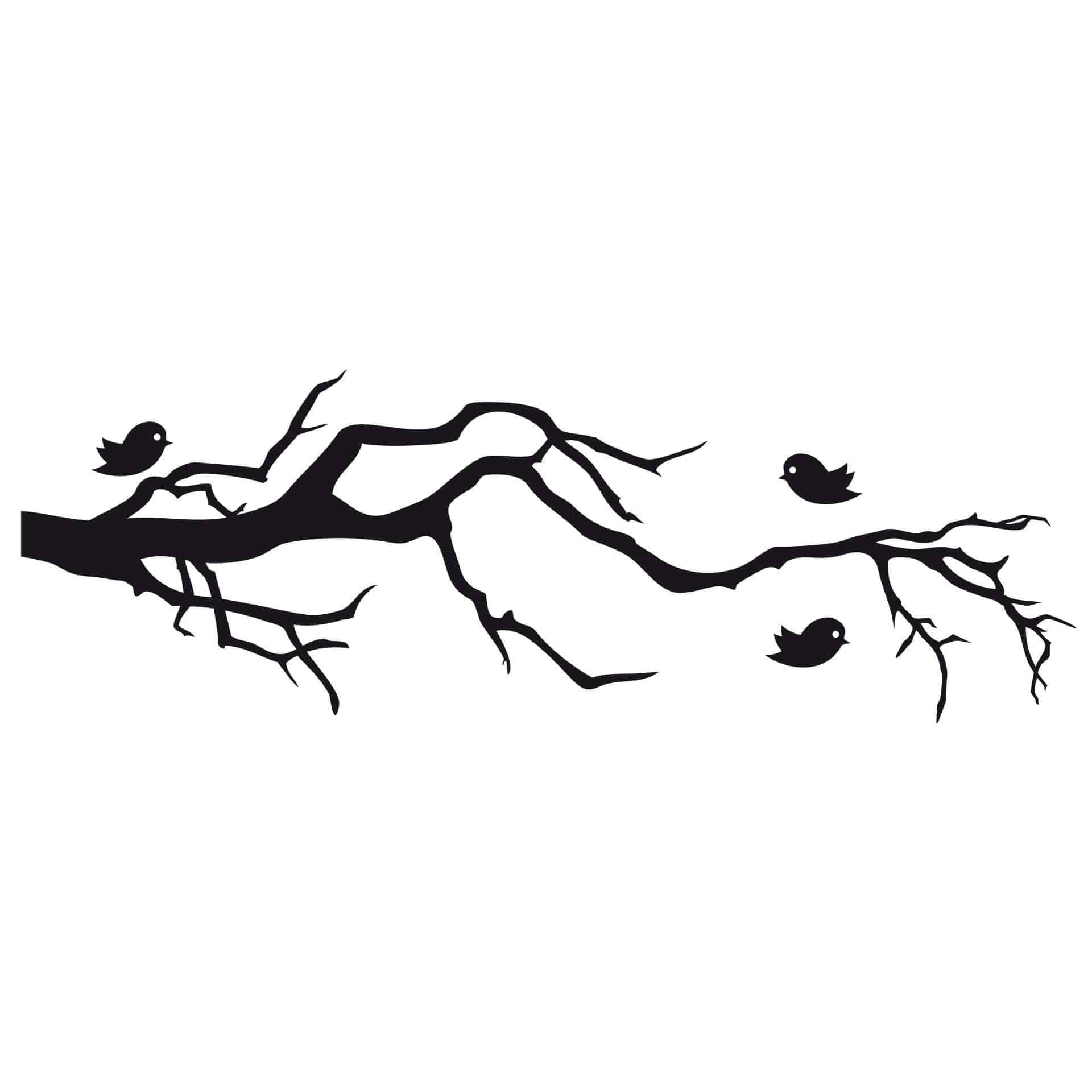 Himmel og skyer + kroge (incl. 5 kroge) wallsticker
