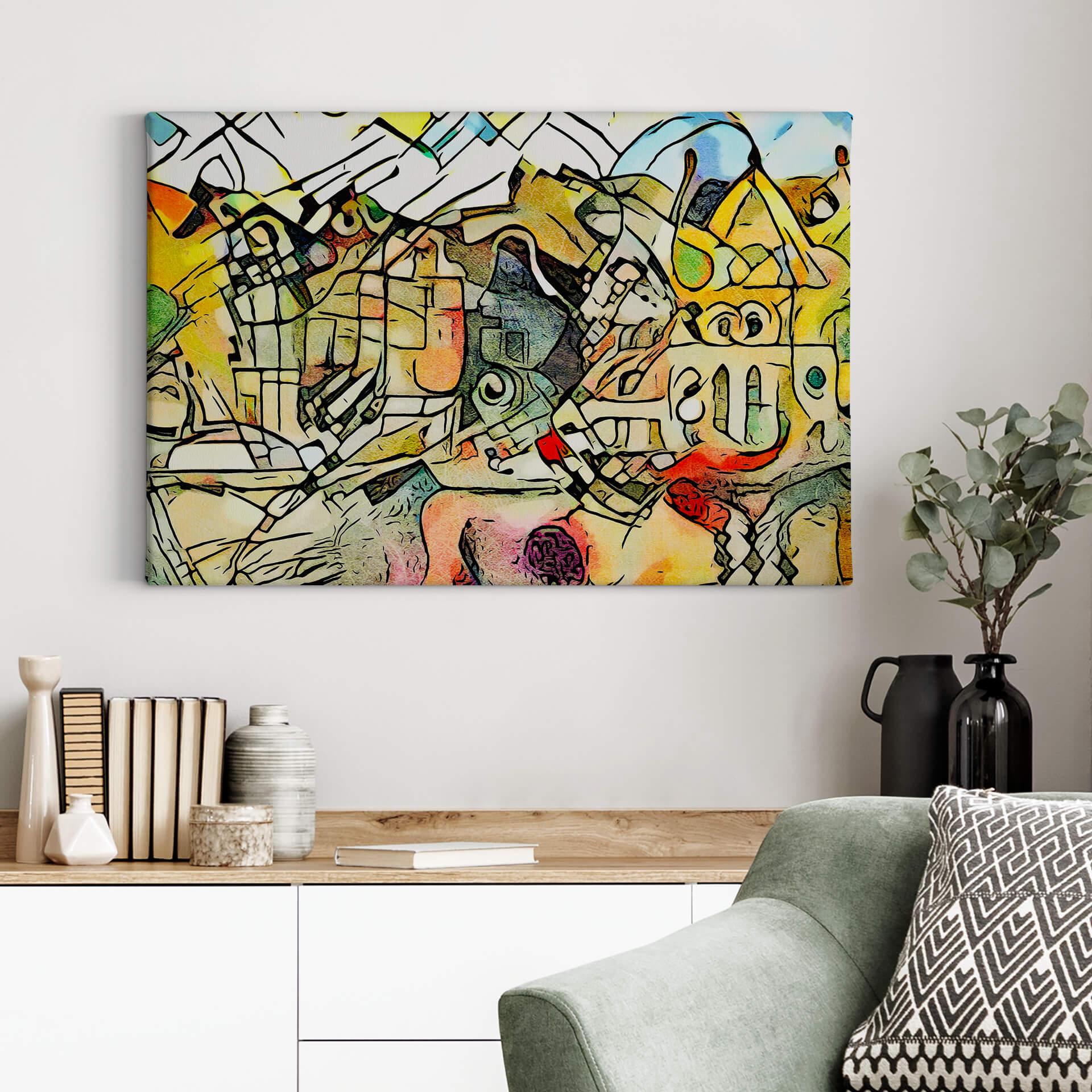 Lienzo Zamart - Kandinsky en Amsterdam