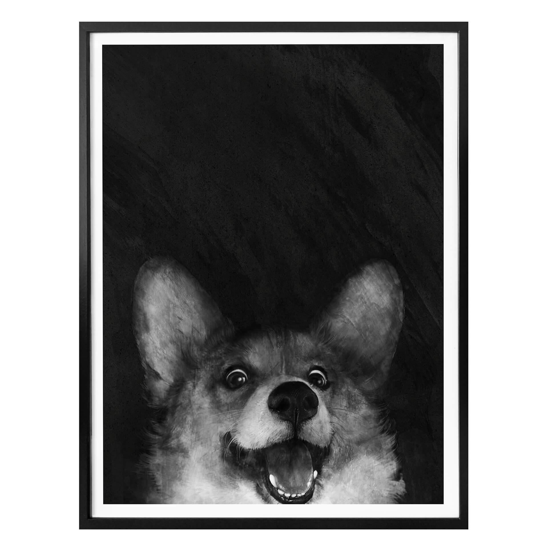 Poster Graves - Sausage Fox Corgi