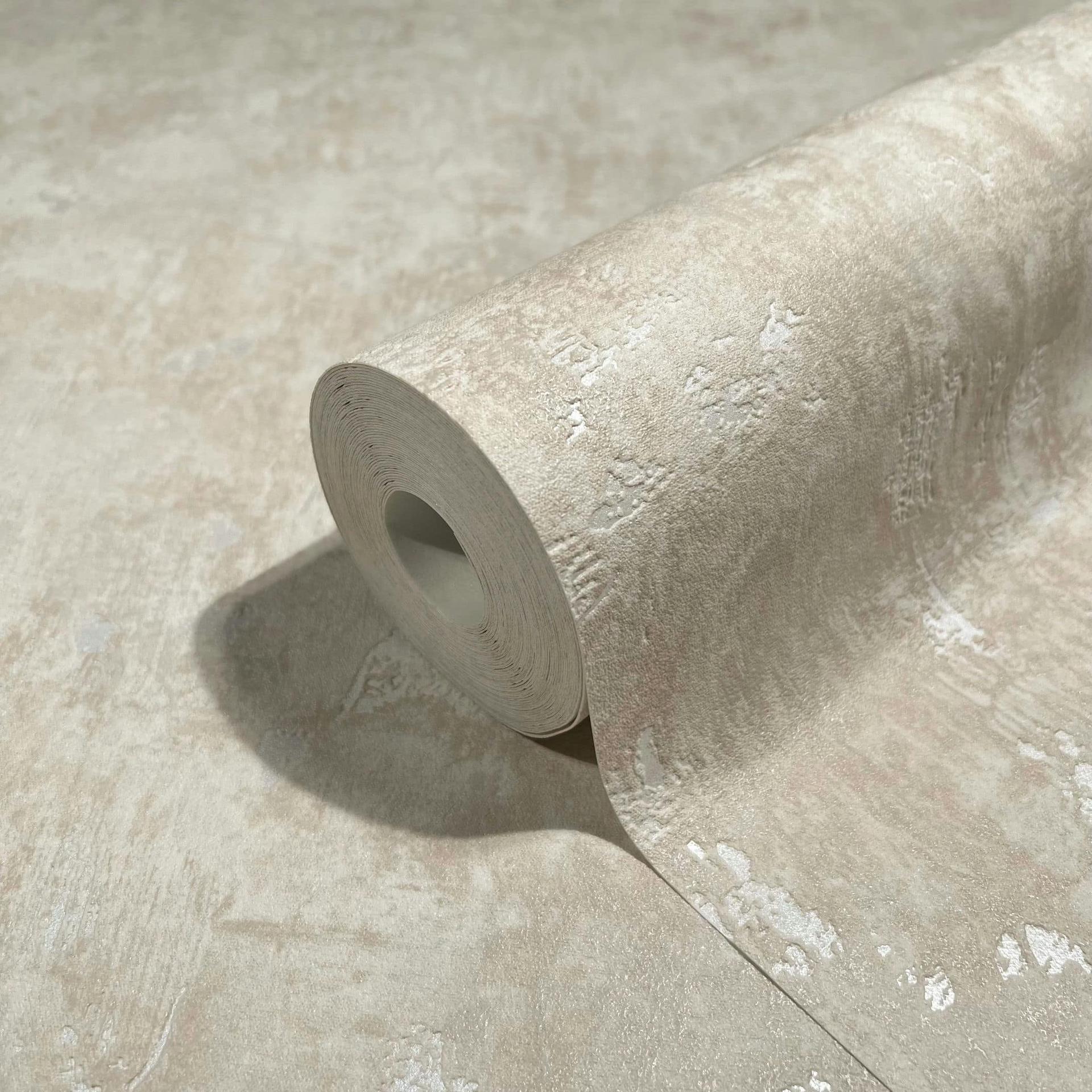 structuurbehang, vliesbehang Novamur Jackie beige