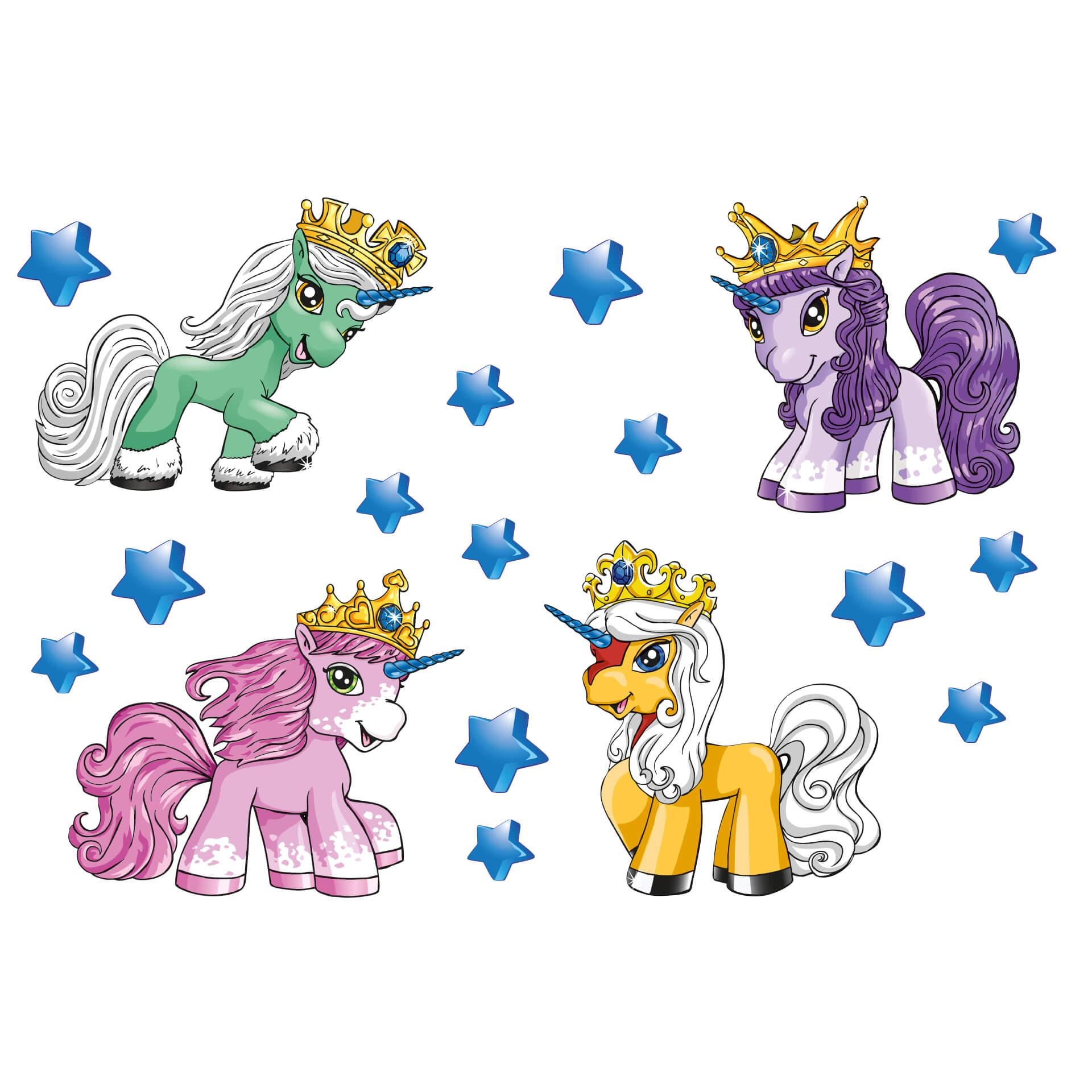 Muursticker Filly Unicorn - Dreams Set