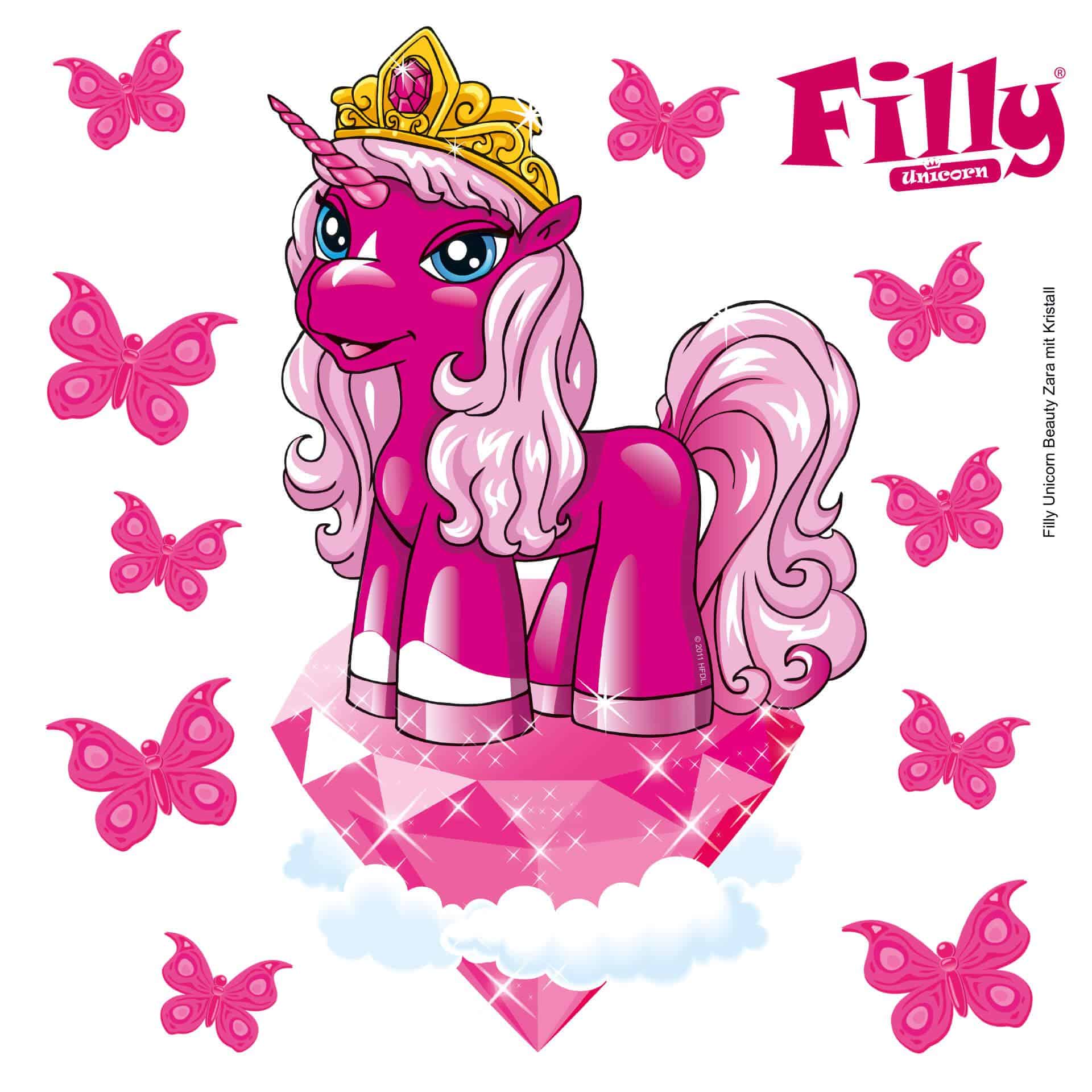 Wallsticker Filly Unicorn Beauty Zara