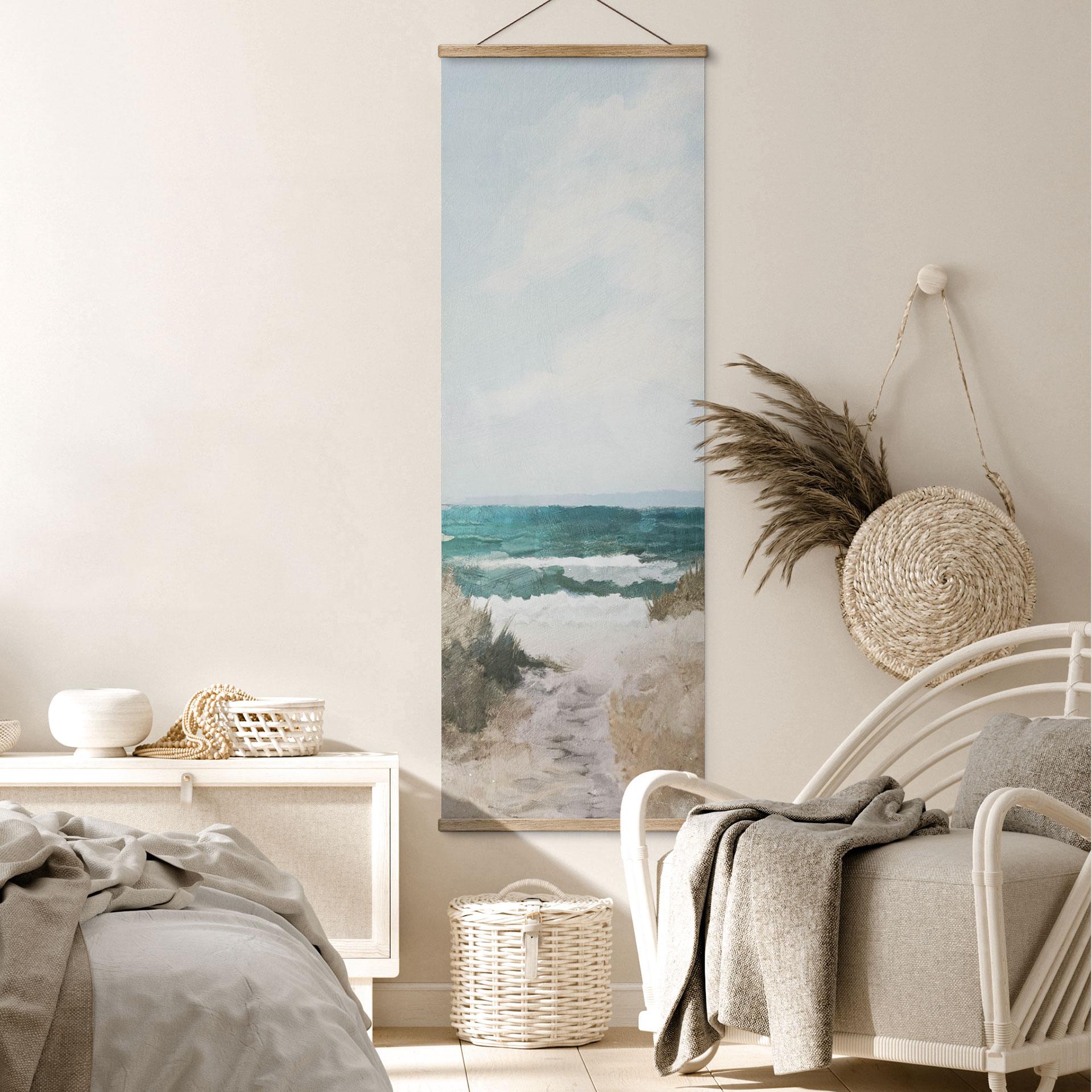 Tekstil plakat klitsti til stranden - Hobday
