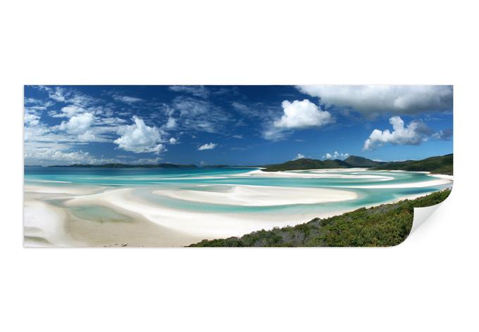 Muurprints Whitehaven Beach