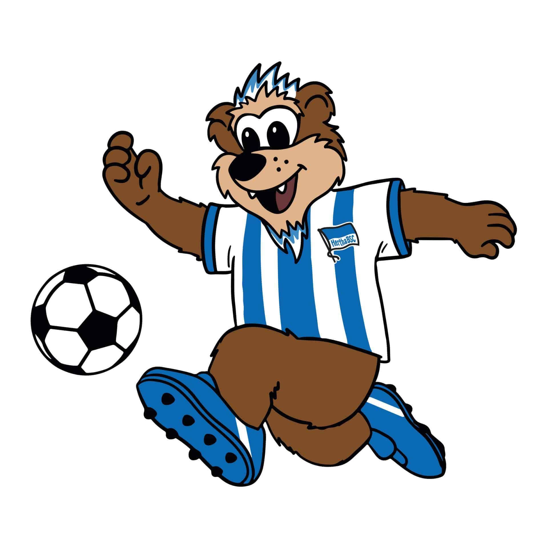 Wandtattoo Hertha BSC - Herthinho Fallrückzieher