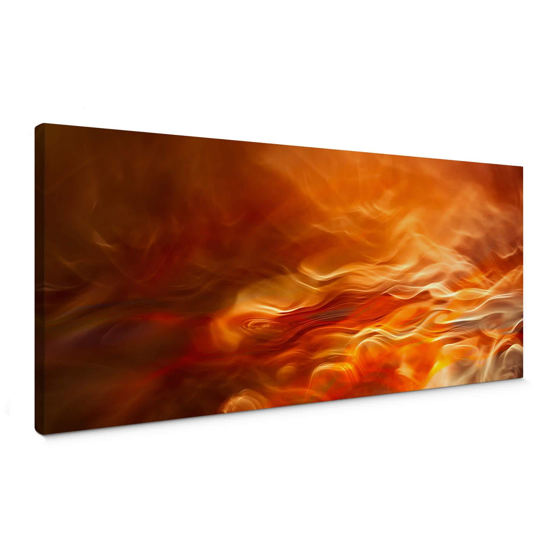 Canvasbillede - Marthinussen - Burning Water - Panorama