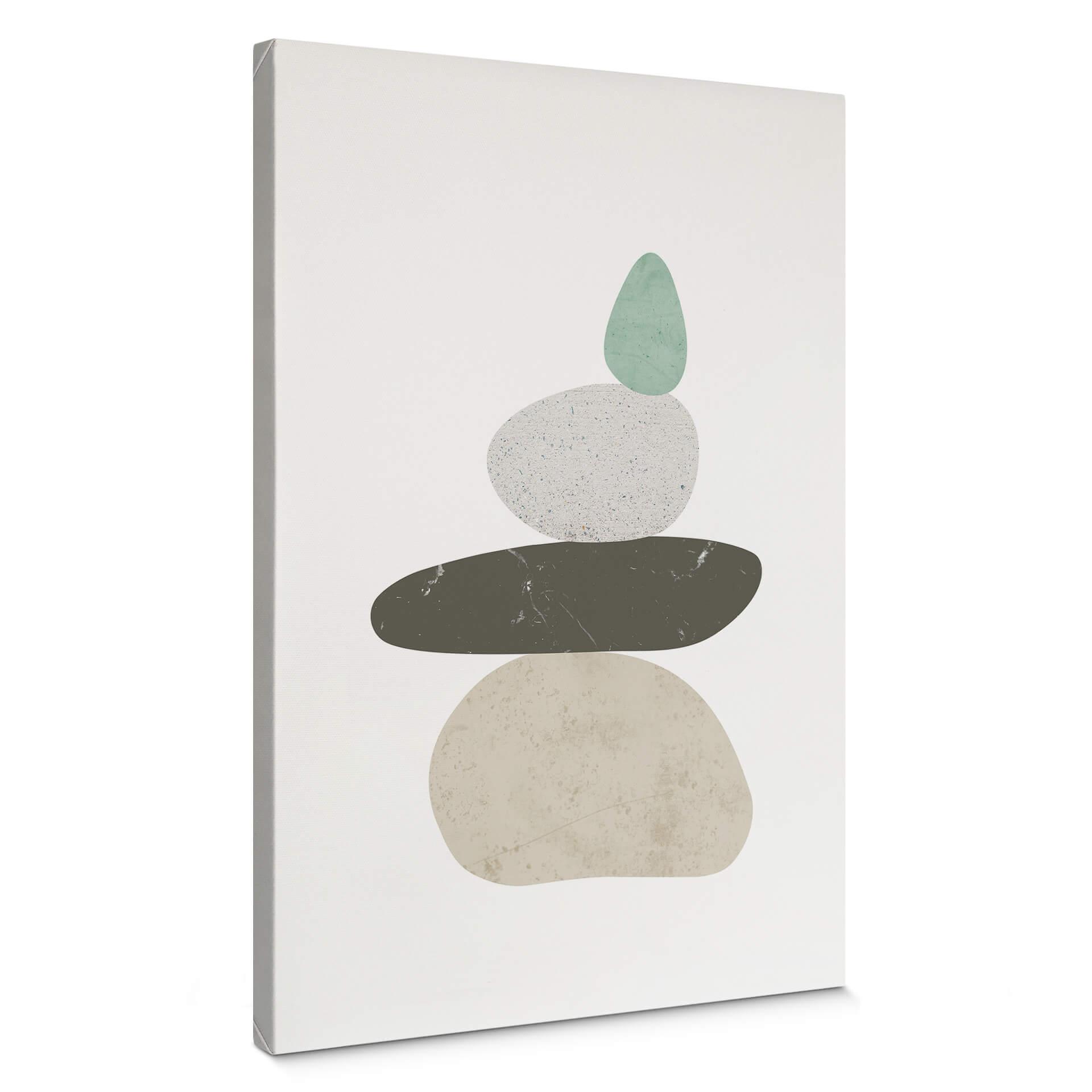 Canvastavla Nouveauprints - Pebbles 3