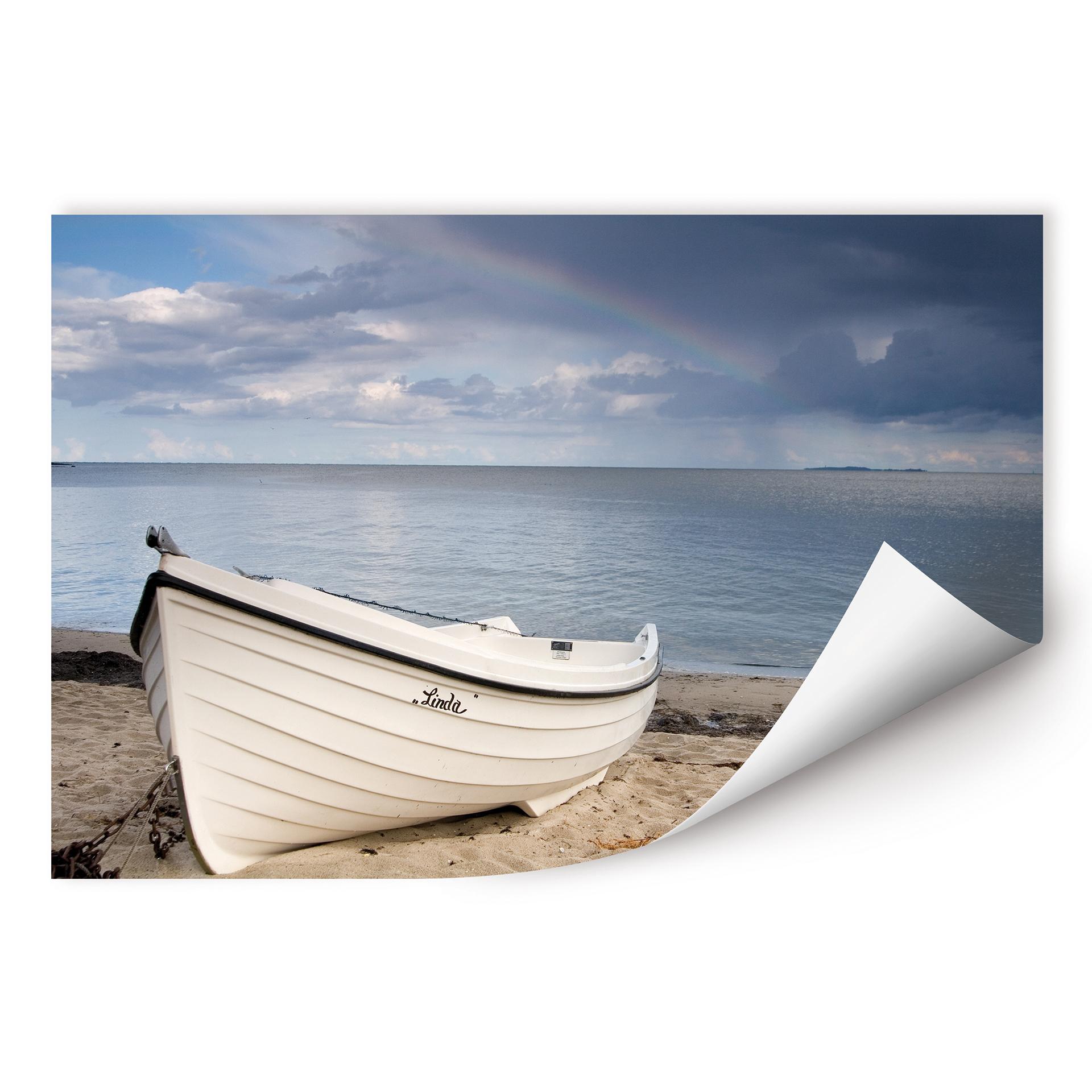 Poster autocollant - W - Plage de Rêve