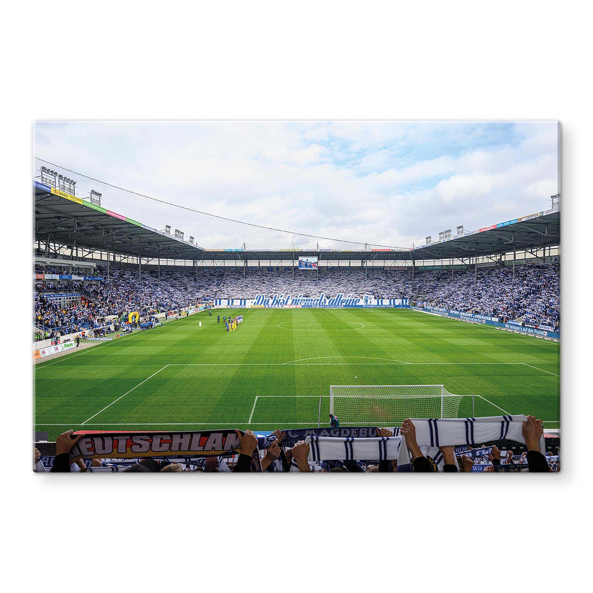 Glasbillede - FC Magdeburg Fans