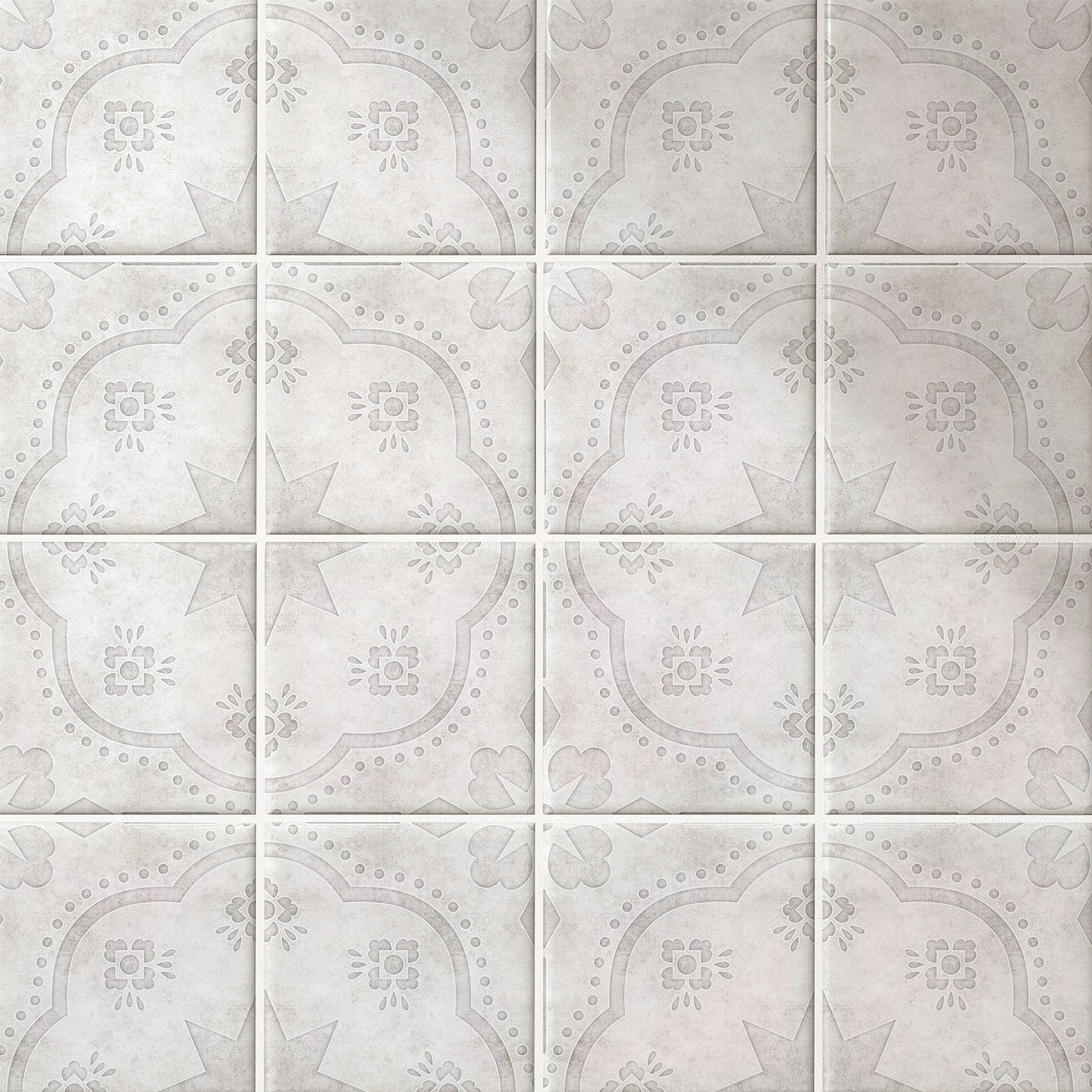 Azulejos Adhesivos nostalgia estrellas aspecto hormigón - lote de 12