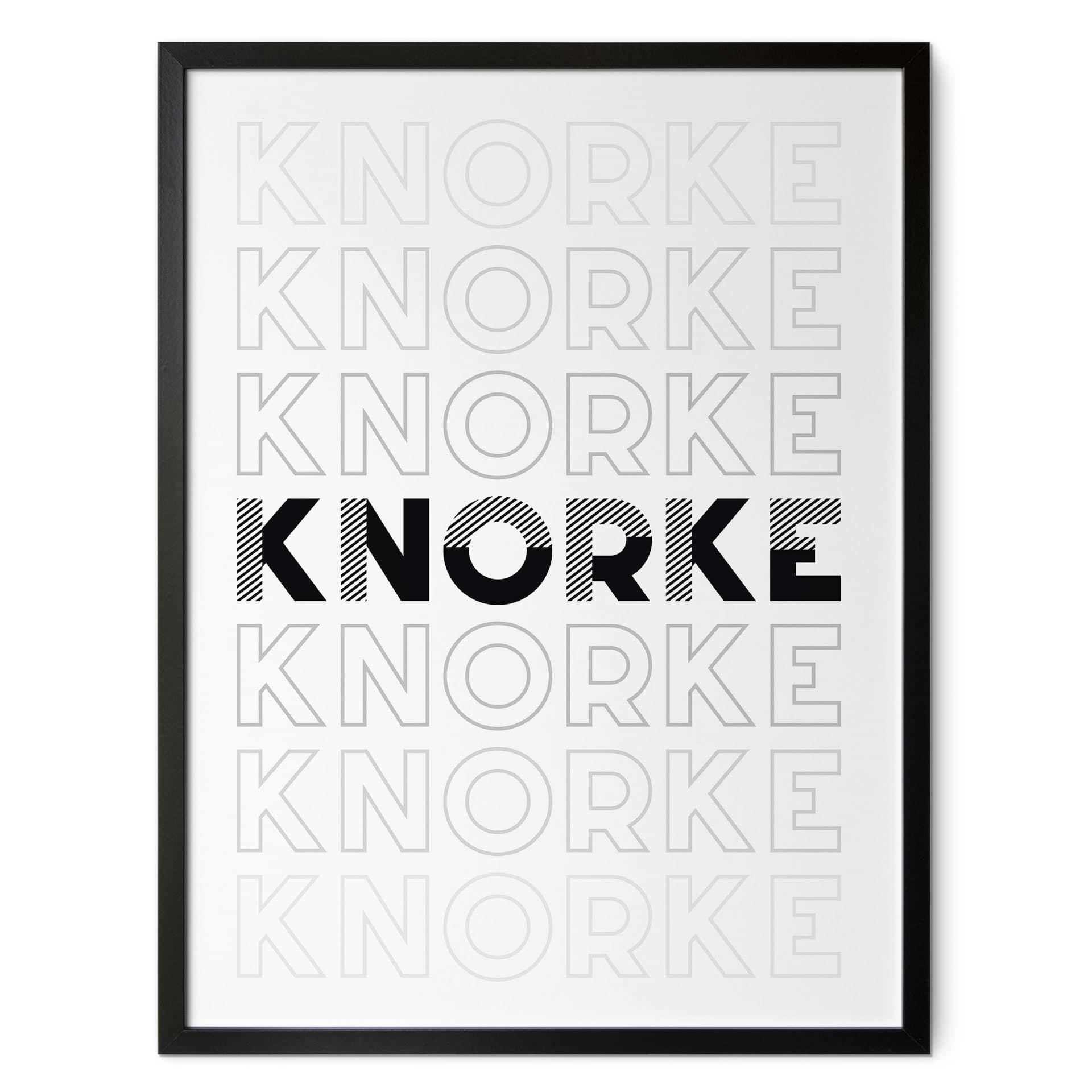 Poster Knorke