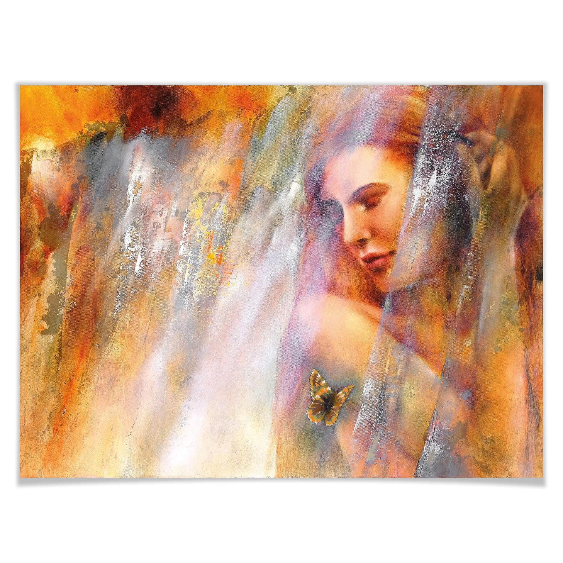 Plakat Schmucker - Laura z motylem