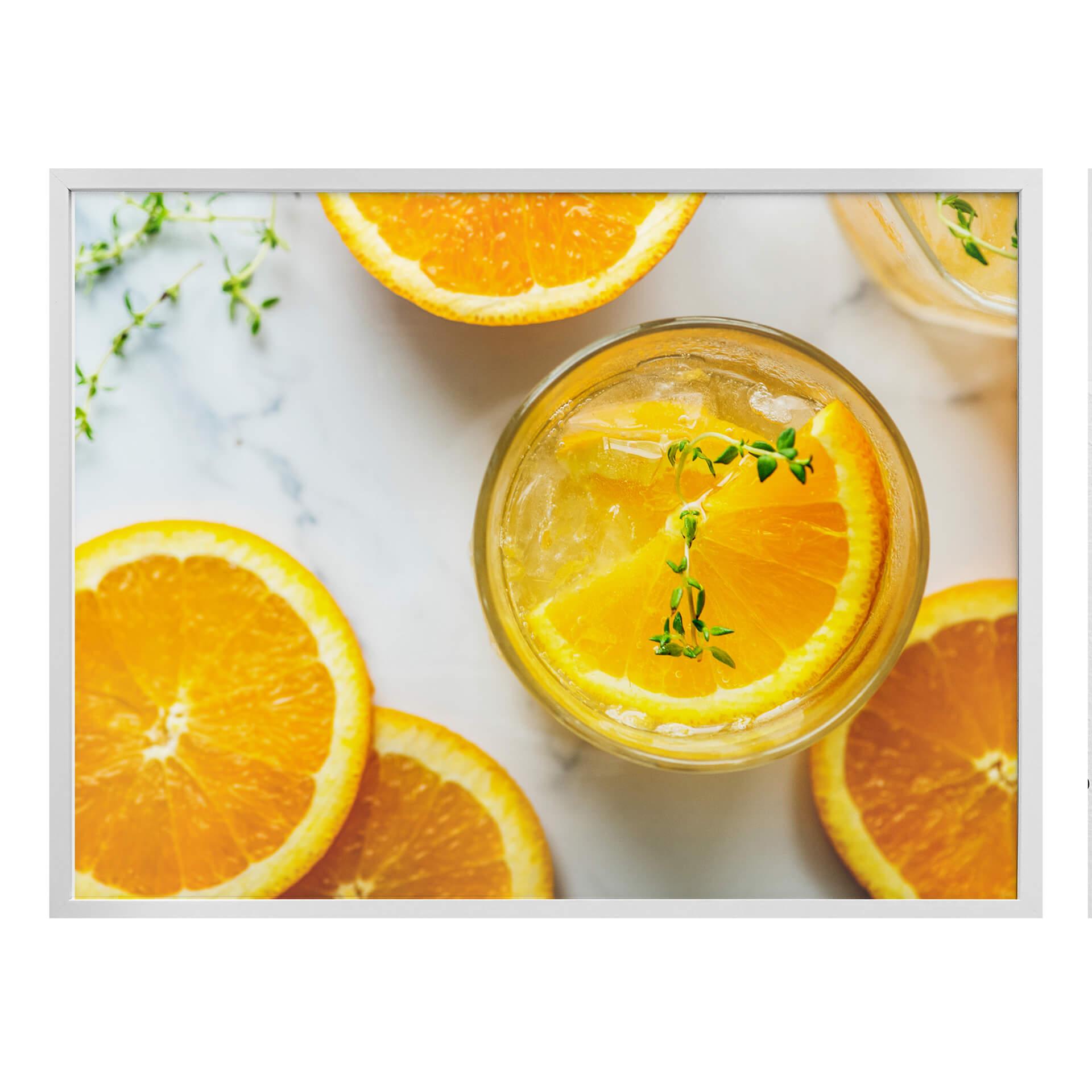 Póster Naranja fresca