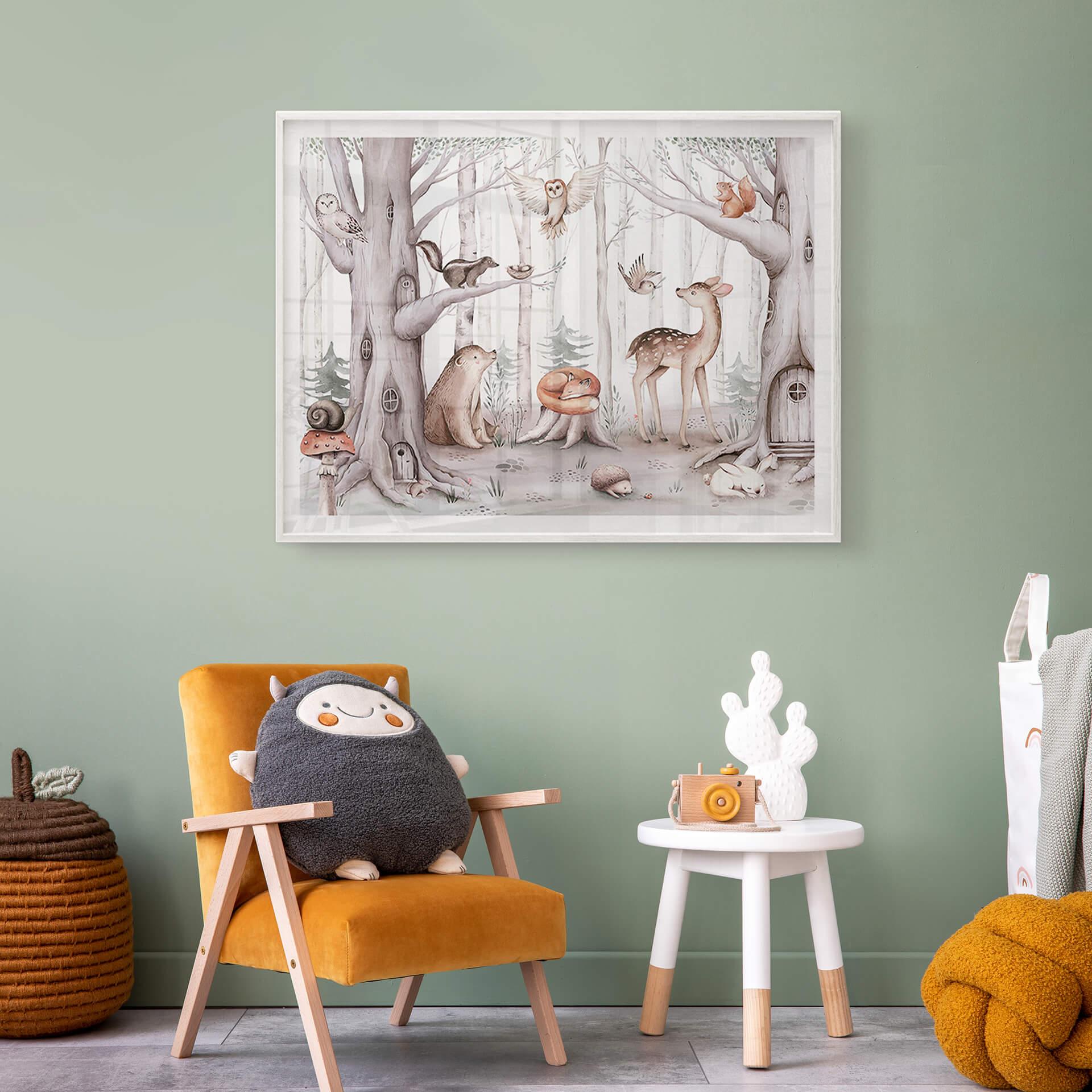 Plakat Kvilis - Sweet Forest Animals