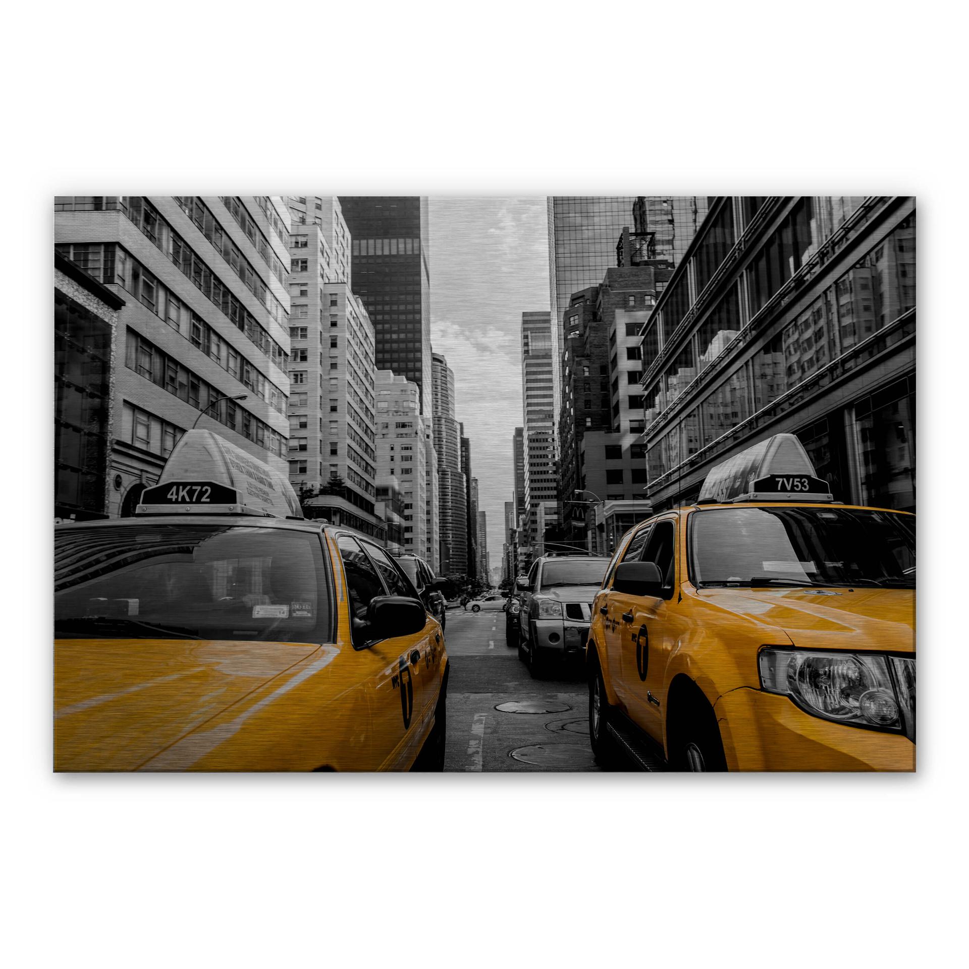 Stænkplade - Streets in New York City - AluDibond