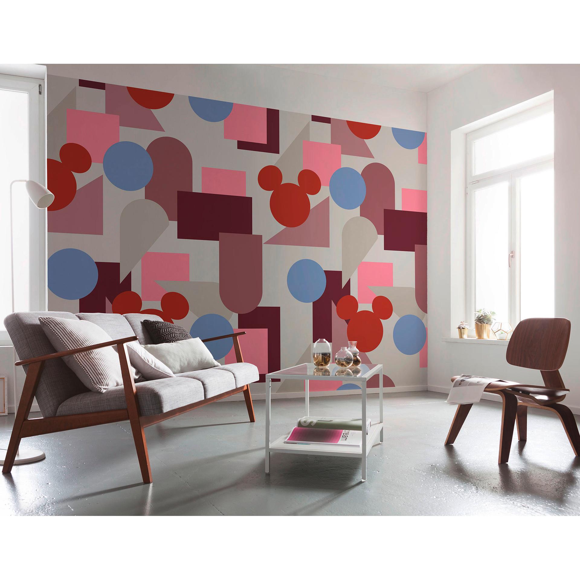 Vliesbehang - Kleurrijke Mickey - 400 x 250 cm