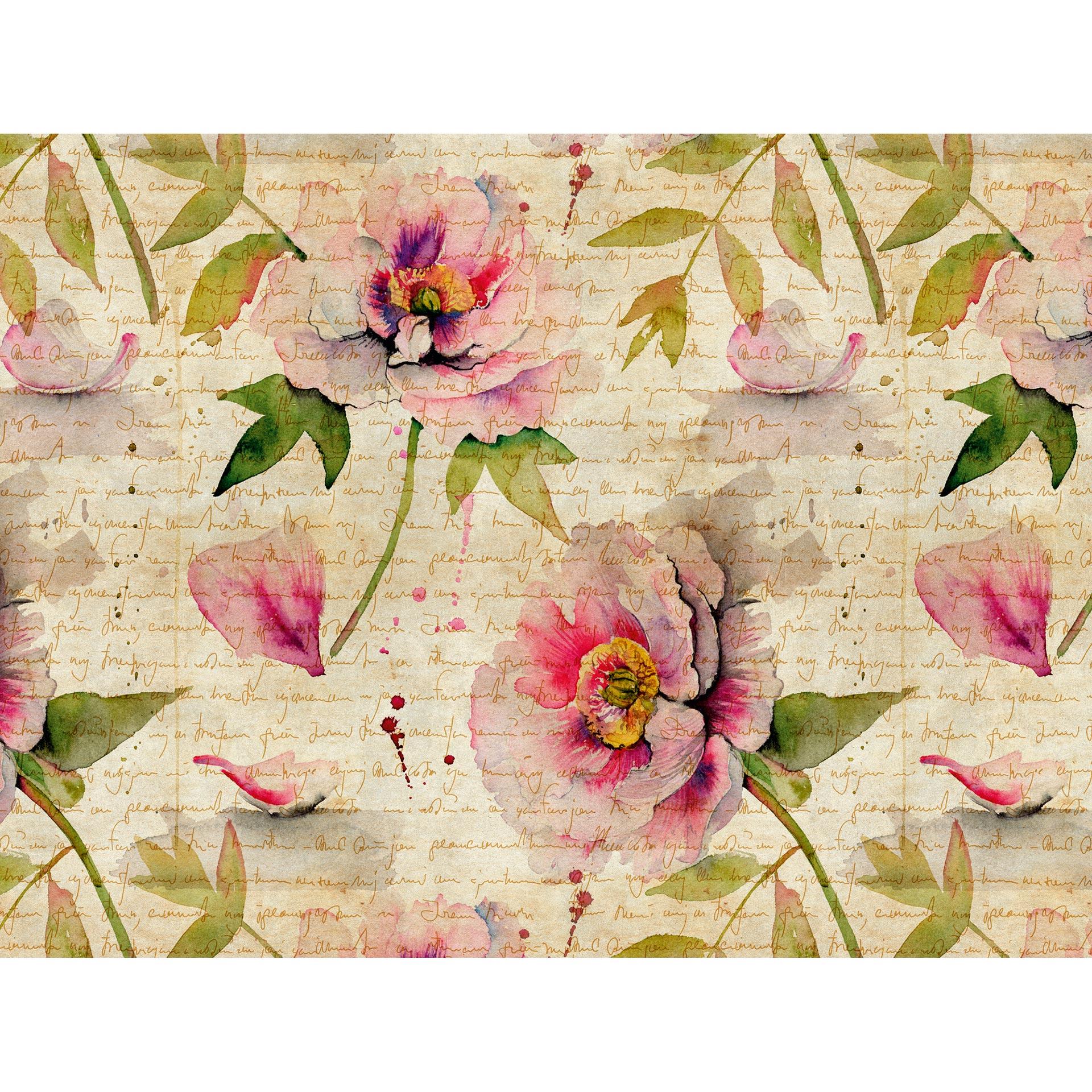 Livingwalls Metropolitan stories THE WALL bloemen behang