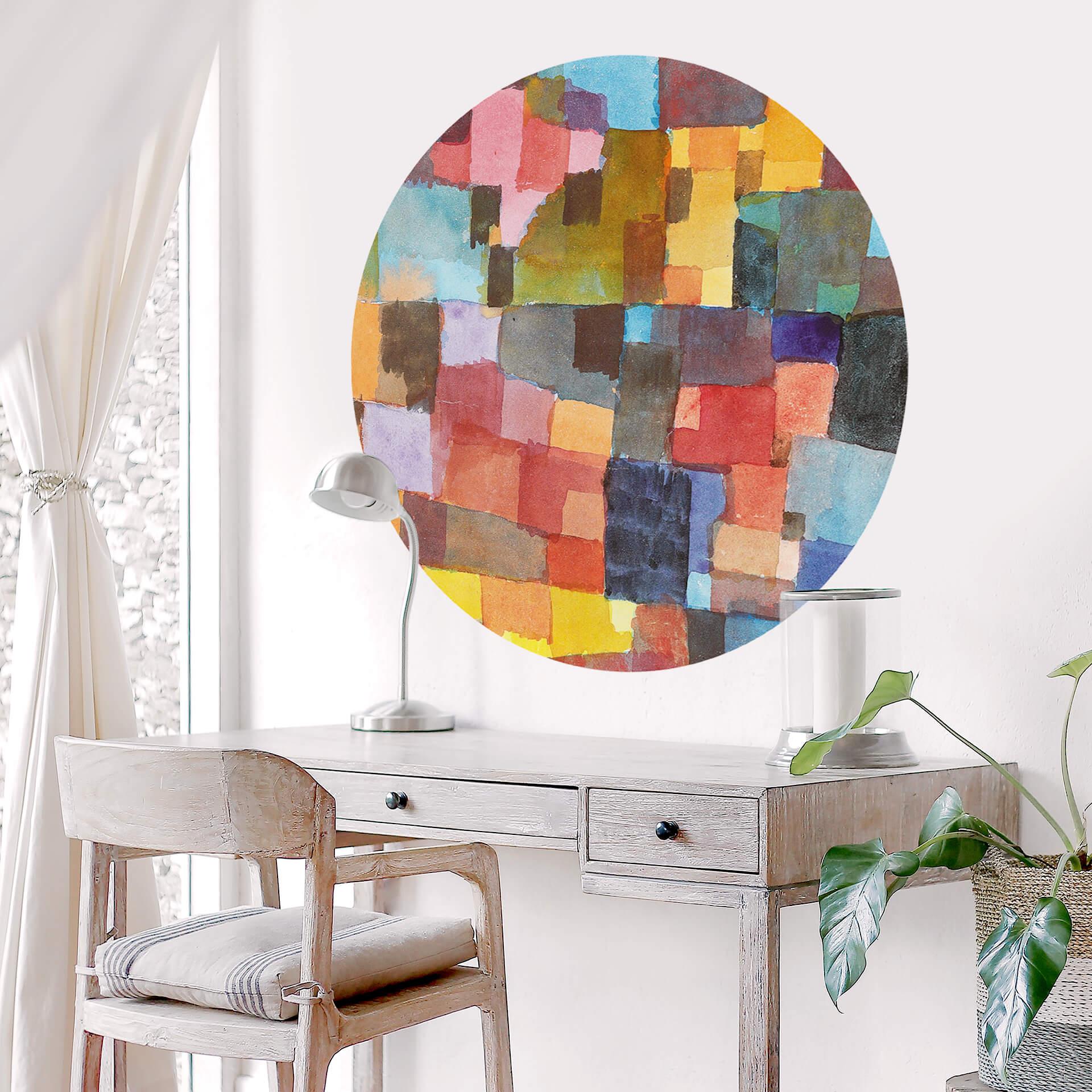 Sticker mural Klee - Raumarchitekturen - Rond