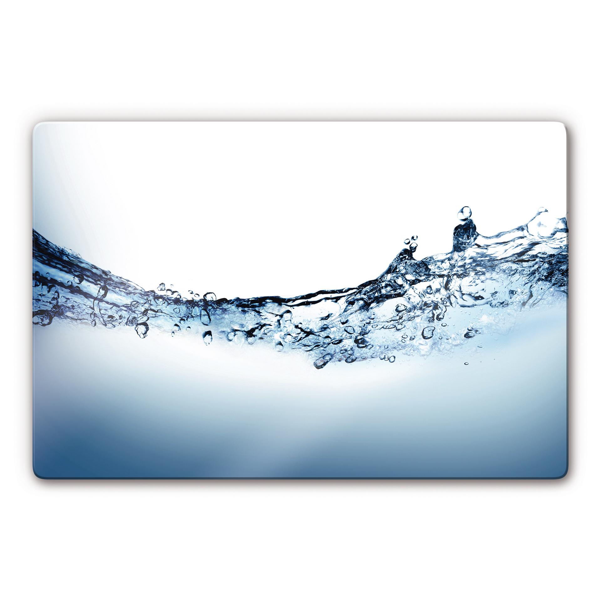 Tableau en verre - Water Flow
