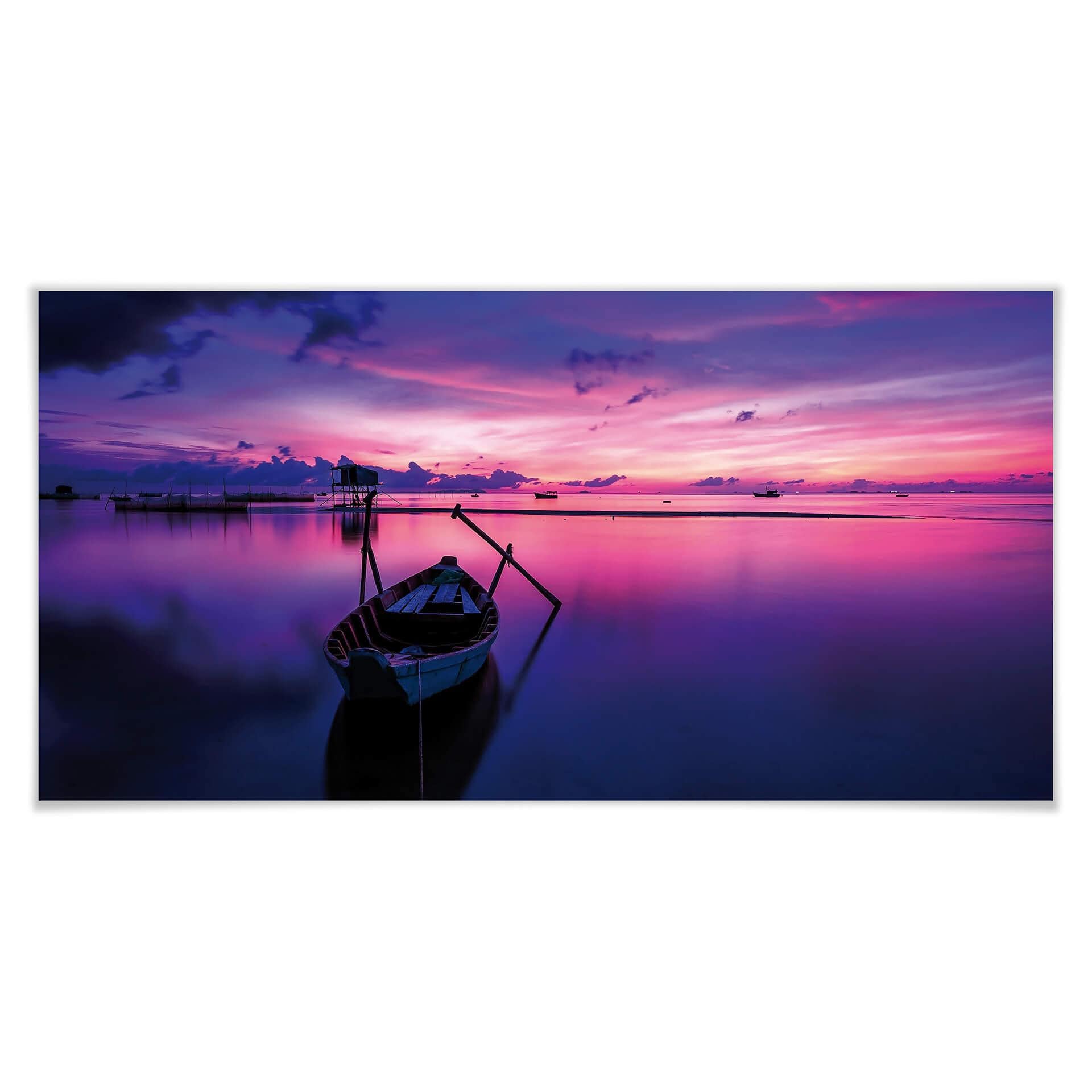 Poster - Pink Sunrise - Panorama