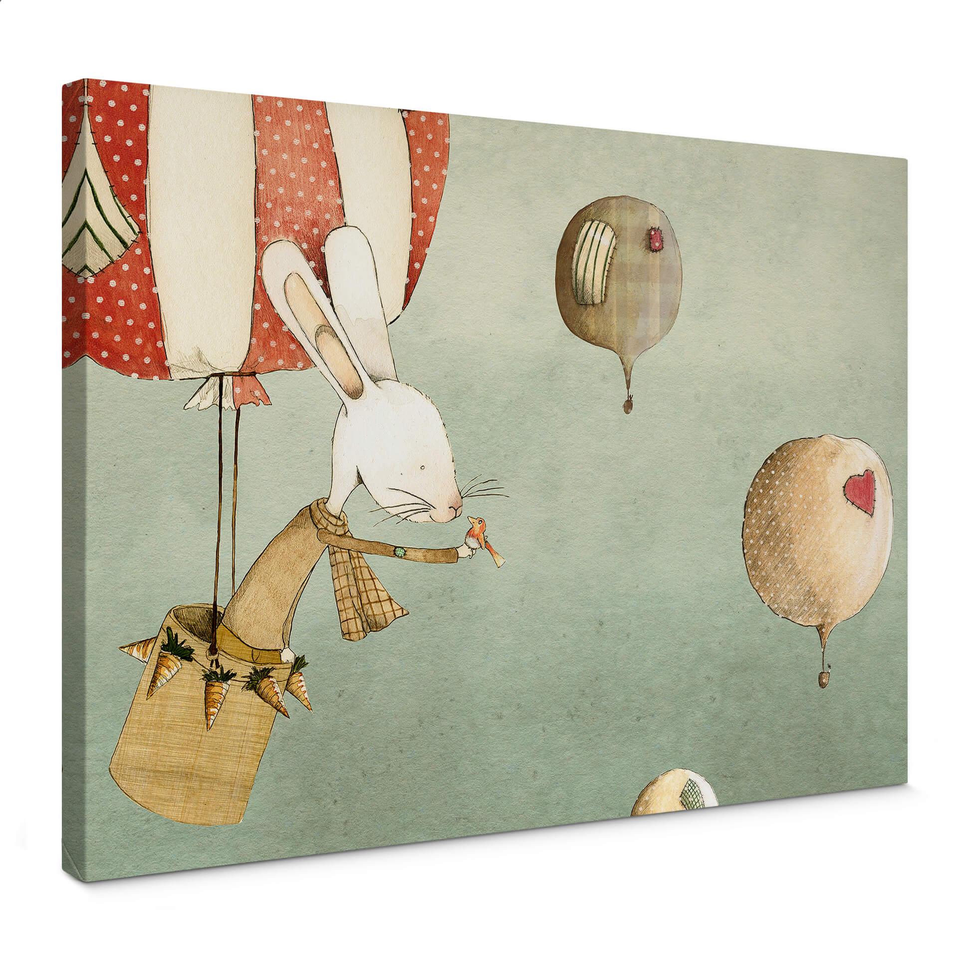 Canvas Loske - Vuelo en globo