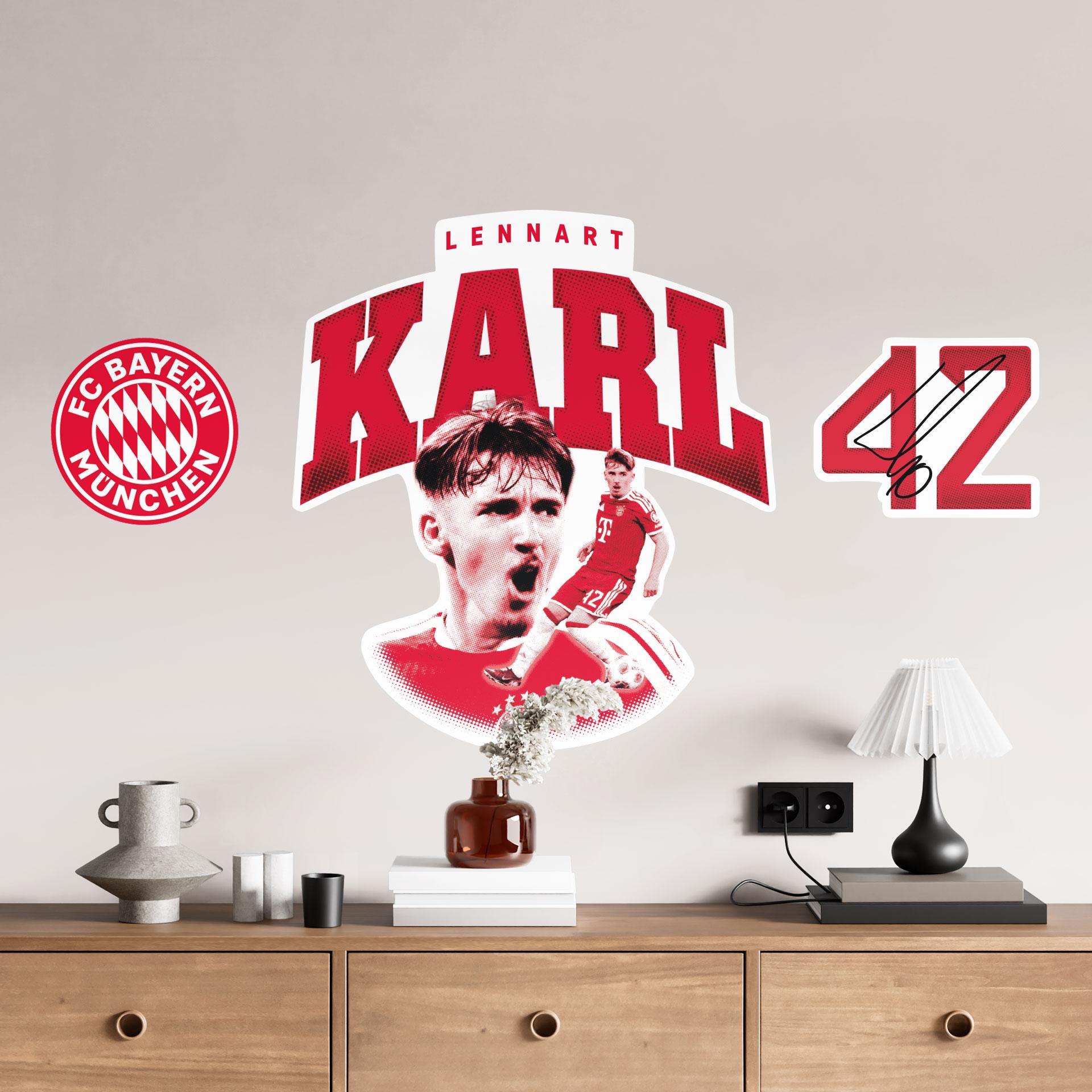 Wandsticker FCB - Lennart Karl 2026/27
