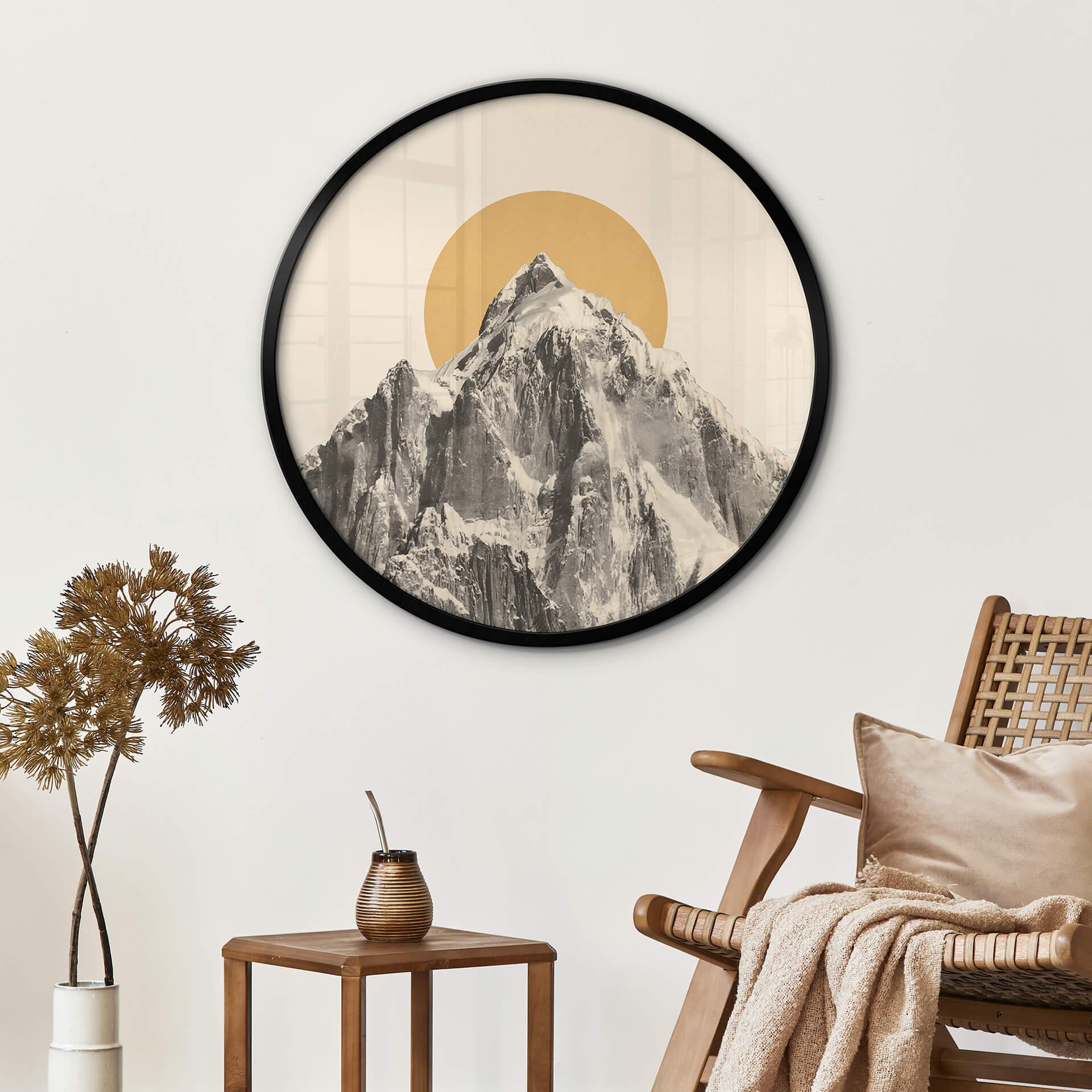 Plakat Bodart - Sun and Mountain