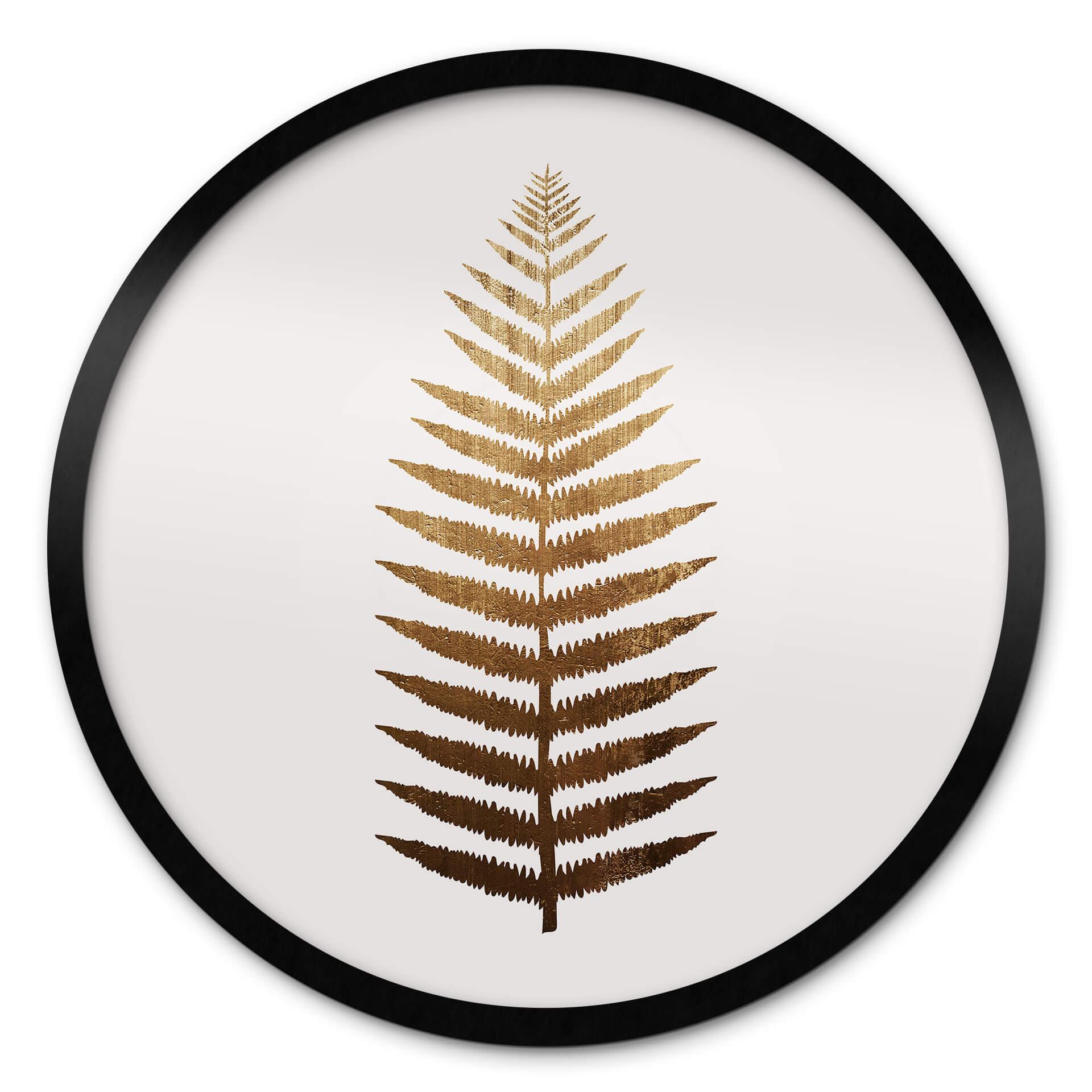 Plakat Kubistika - Golden Fern