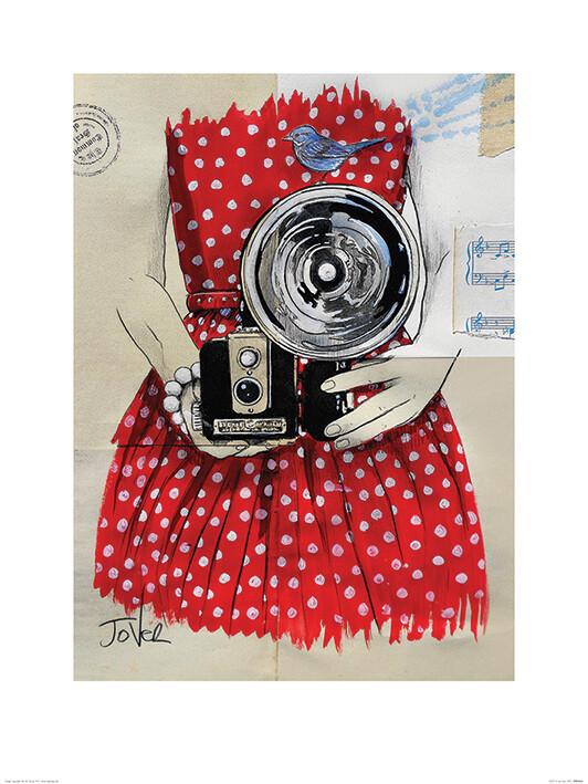 Plakat Loui Jover - Flash kunsttryk, Loui Jover (60 x 80 cm)
