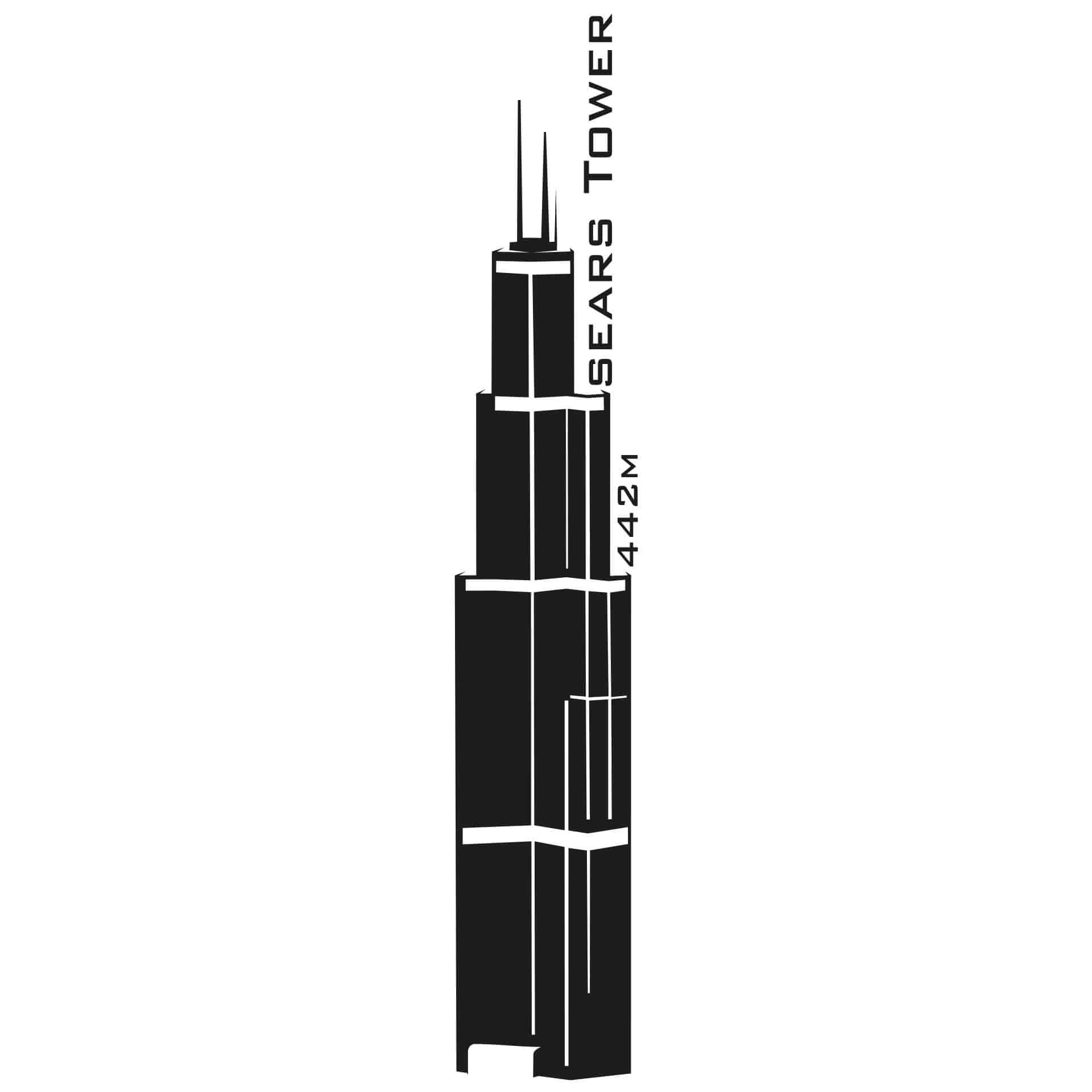 Adesivo murale - Willis Tower