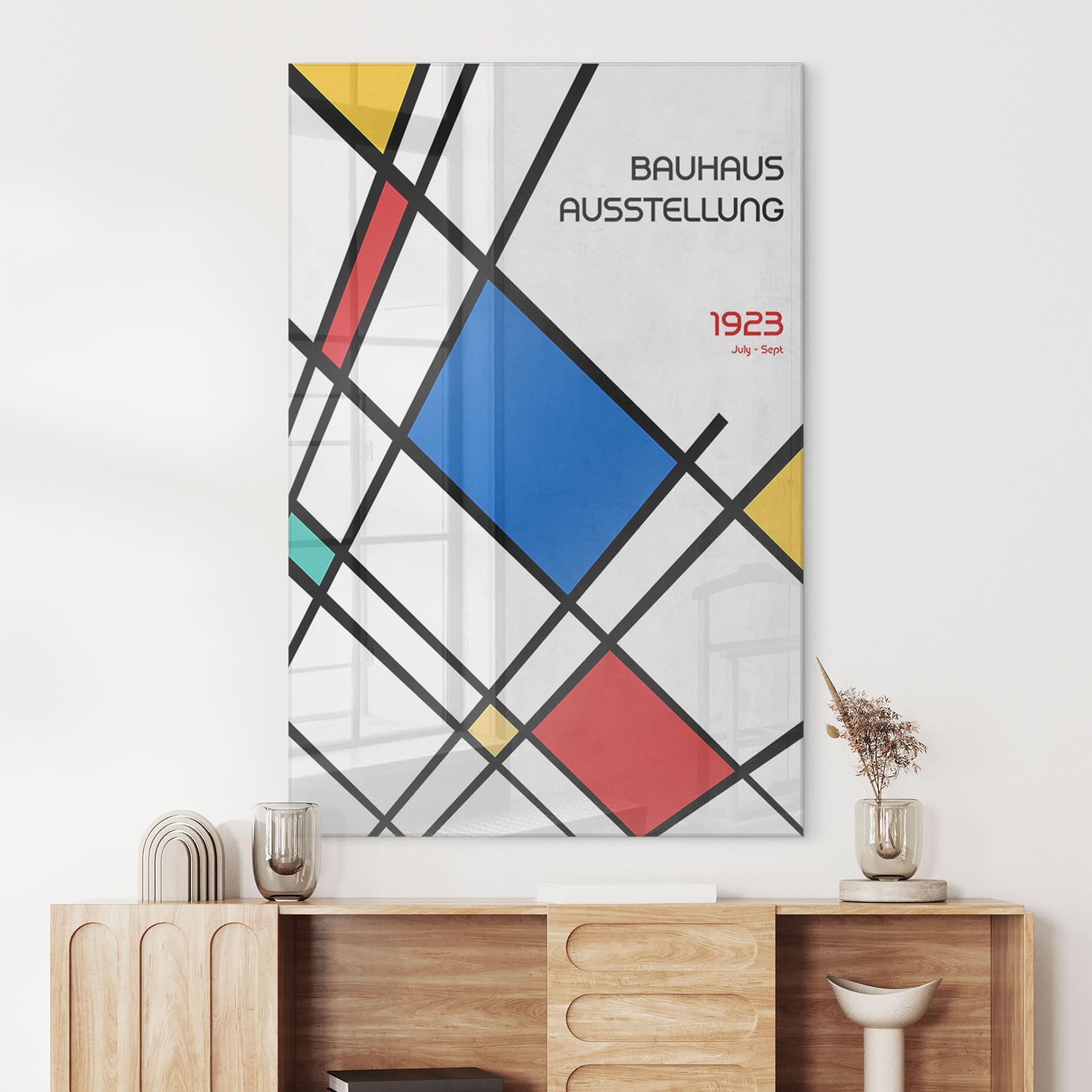 Acrylglas foto Retro Bauhaus tentoonstelling 1923 - Retrodrome