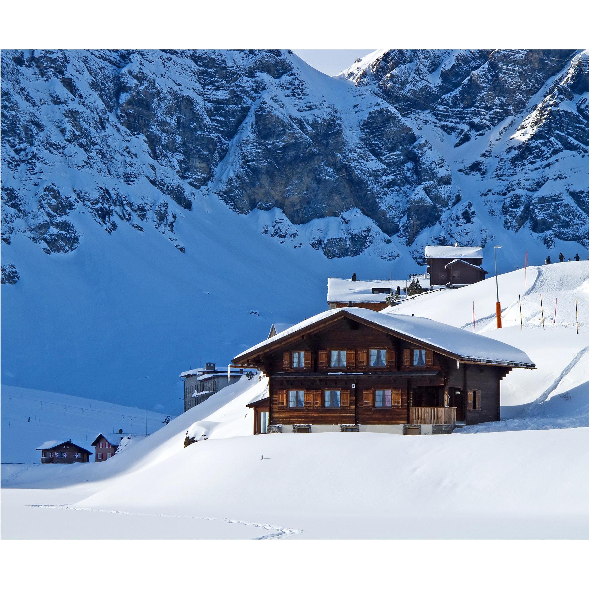 Fotobehang Vakantie in de Zwitserse Alpen