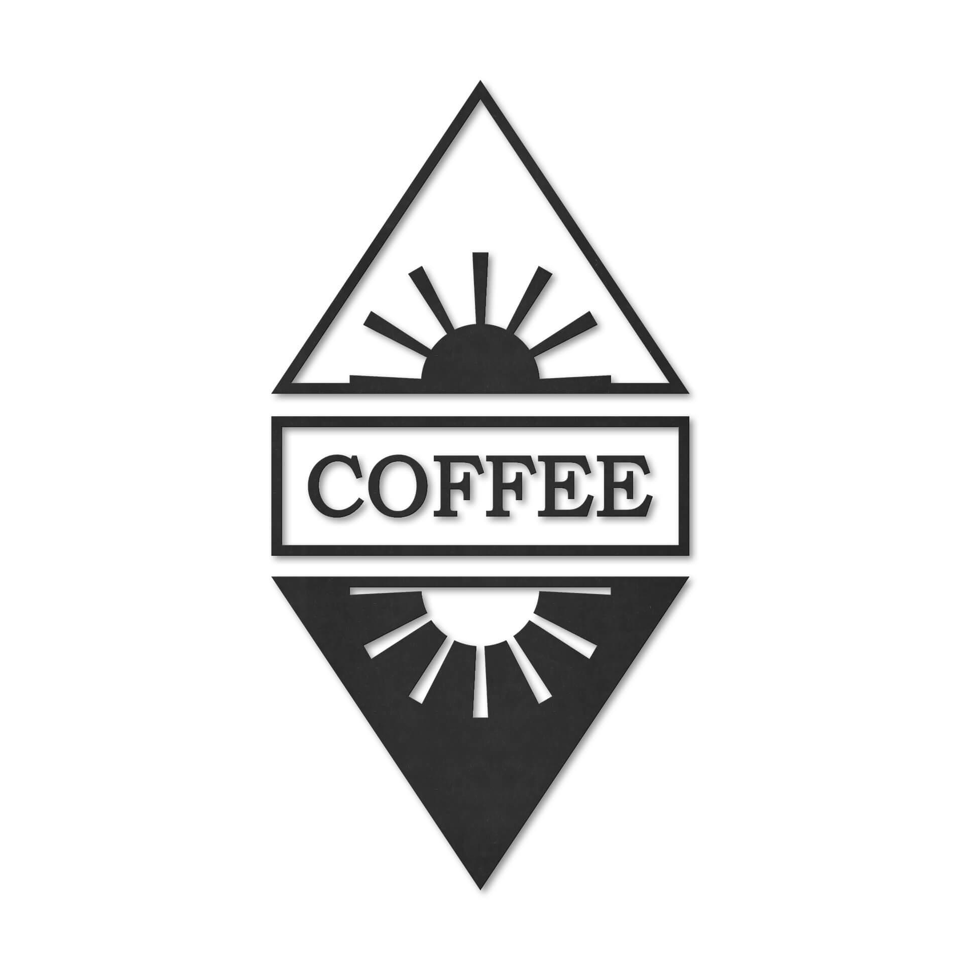 Decoro in MDF - Coffee (9-pezzi)