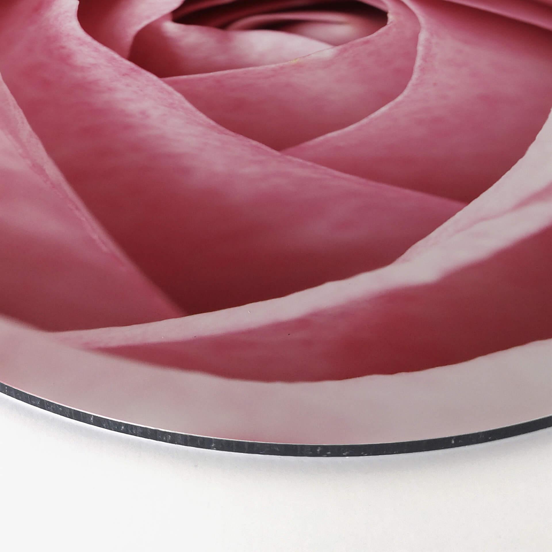 Alu-dibond tondo - Rosa