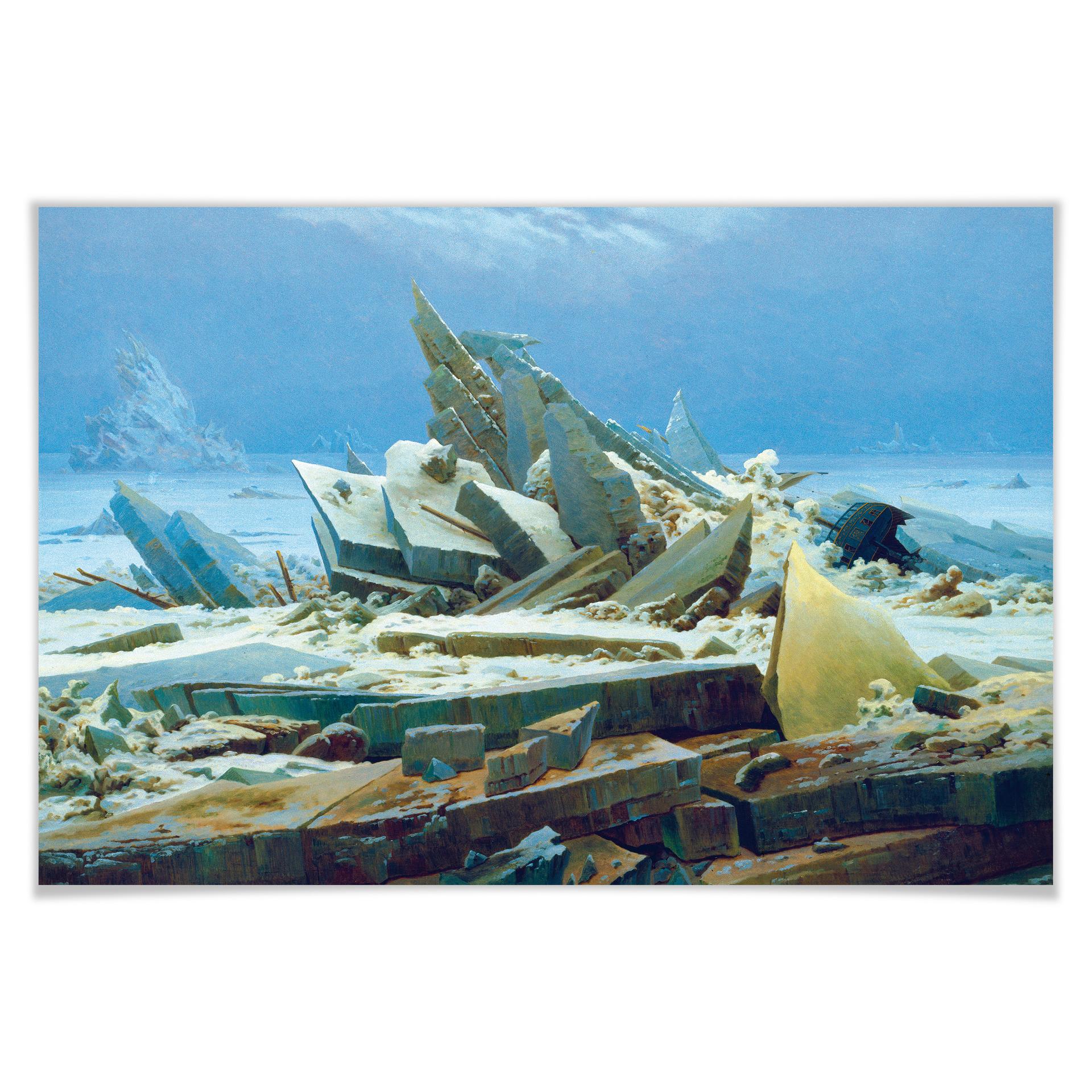 Poster Friedrich - Das Eismeer