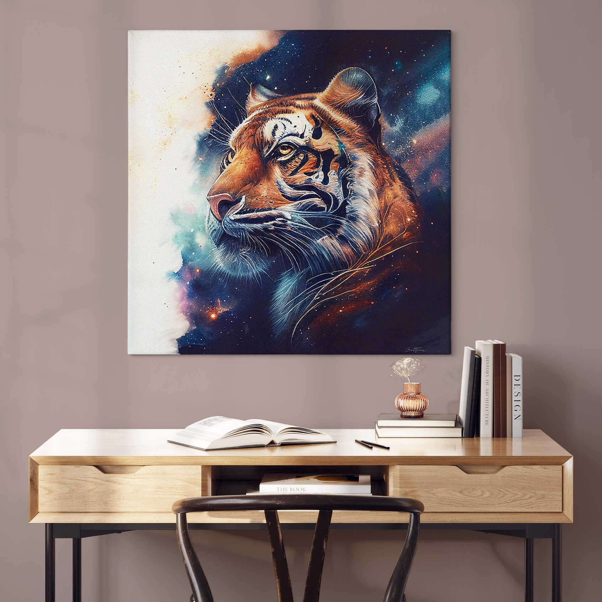 Lærredsprint - Heine - Starry Tiger