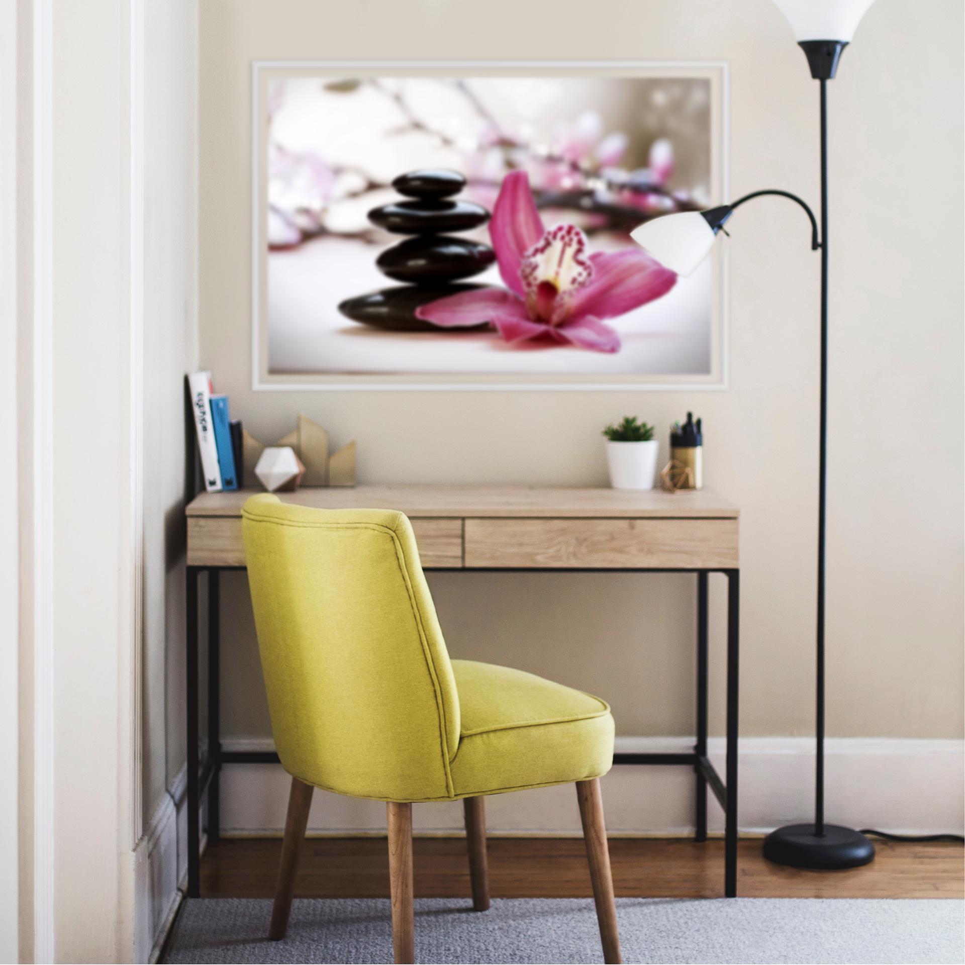 Zelfklevende Poster  Orchidee