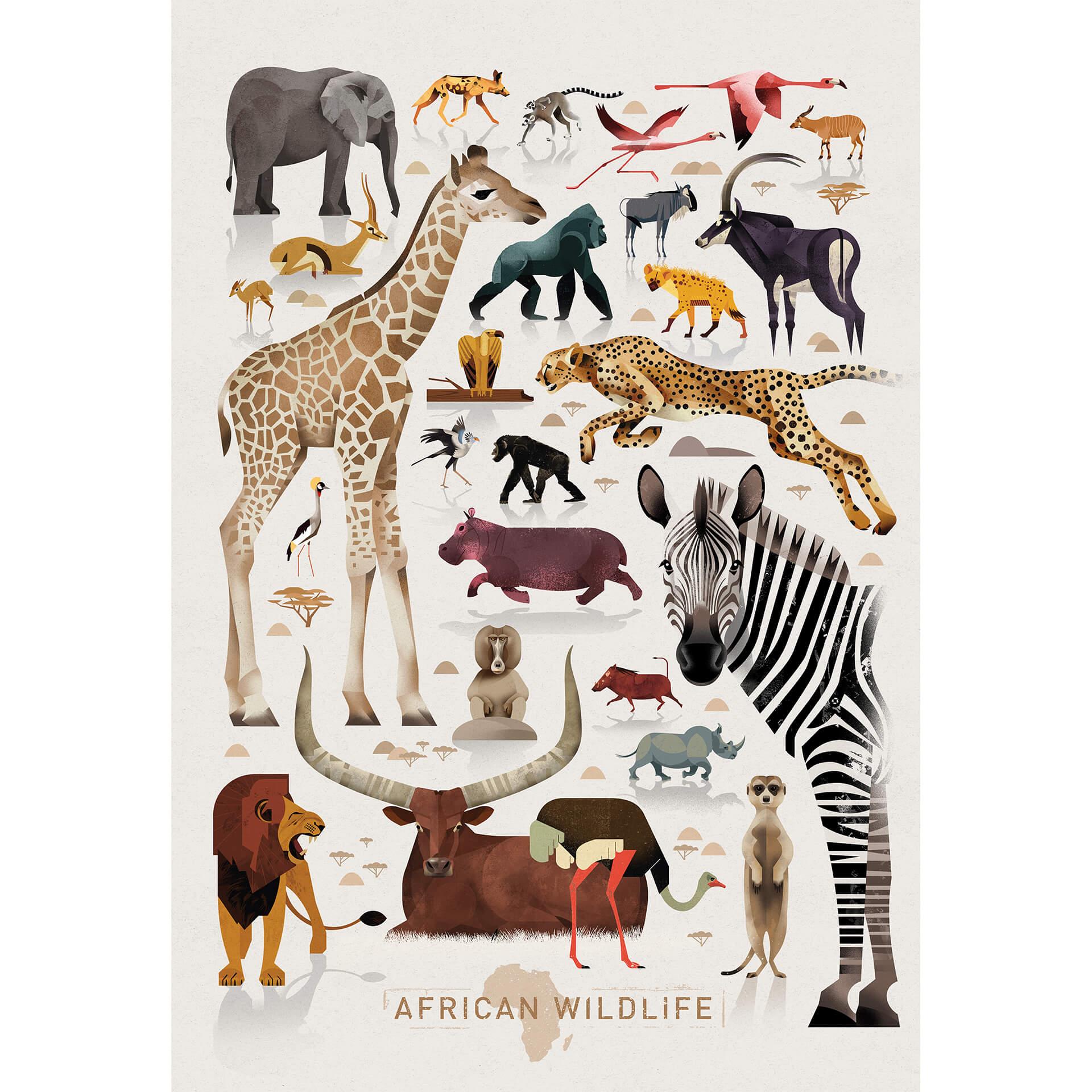 Fototapete Braun - Africa