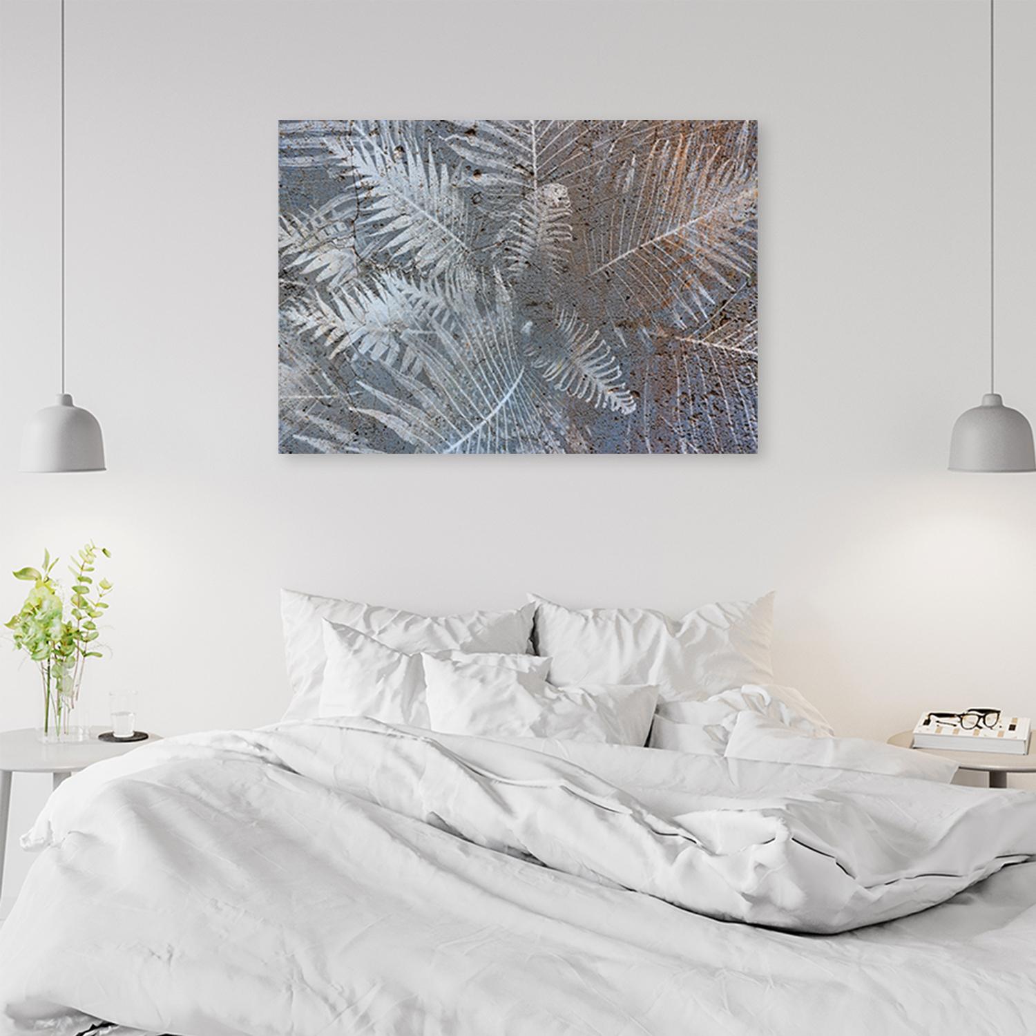 Canvasbillede, Plantning af bregneblade
